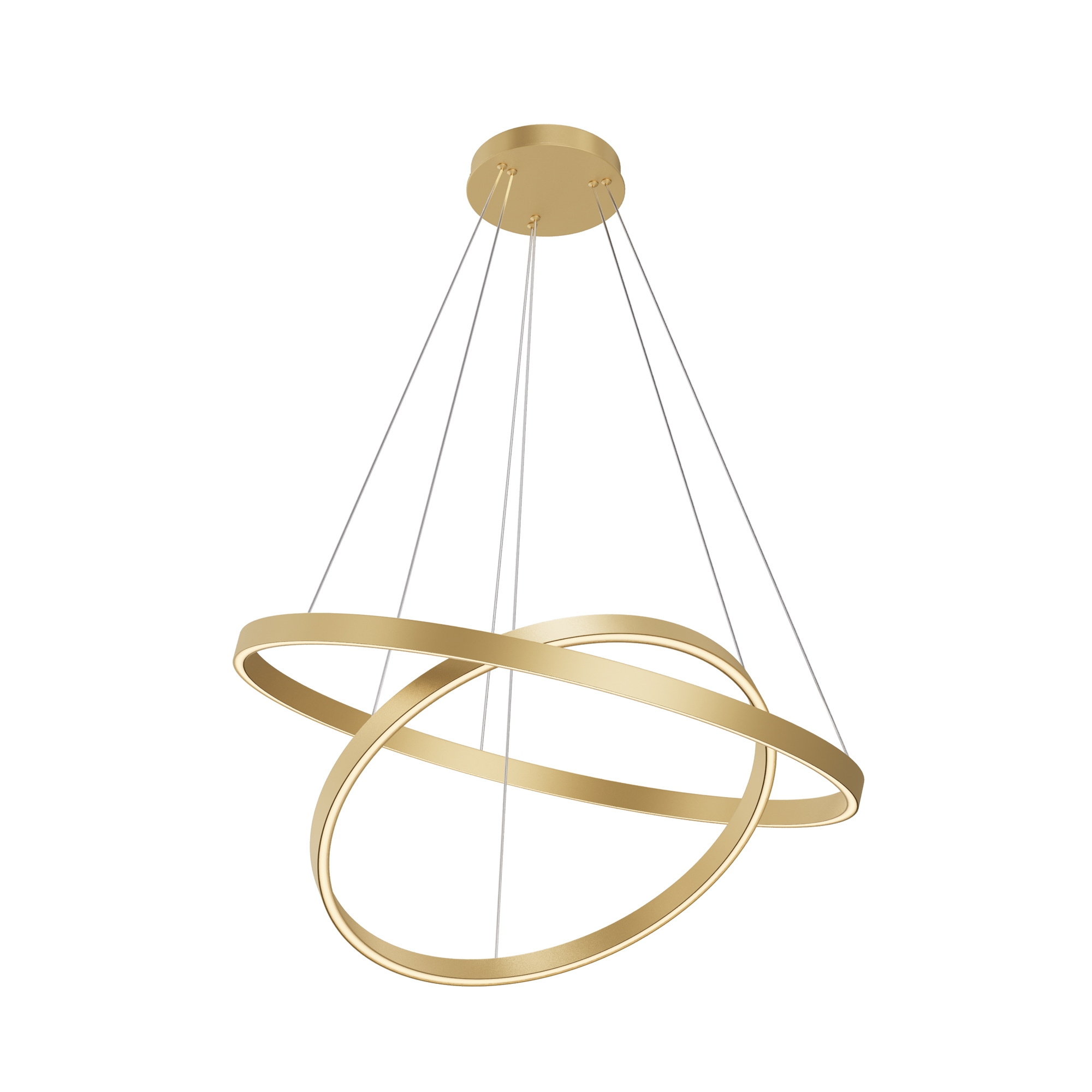 Produse - Corp de iluminat suspendat Rim, Aluminiu Alamă, 84W, MAYTONI MOD058PL-L74BSK