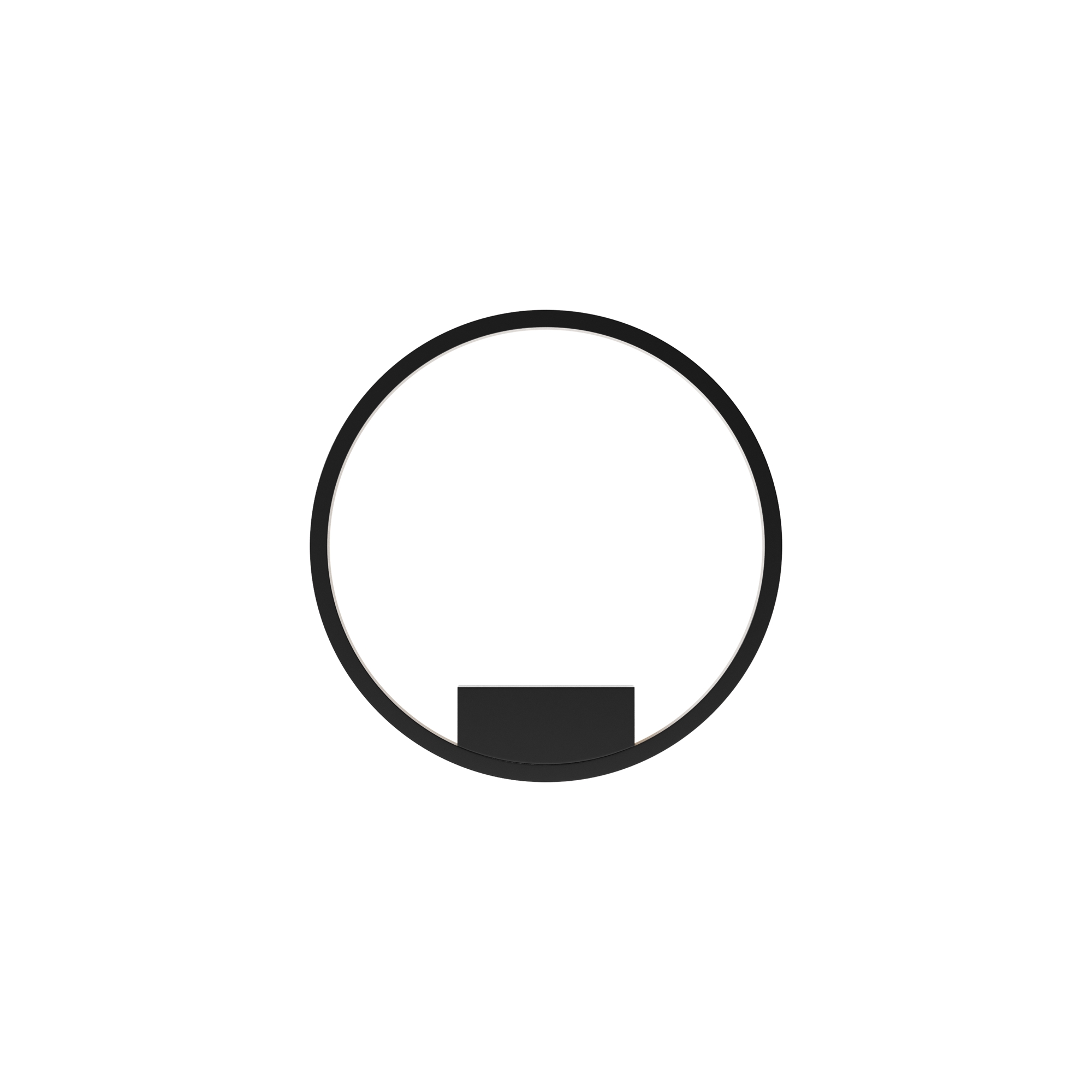 Iluminat - Aplică de perete Rim, Aluminiu Negru, 23W, MAYTONI MOD058WL-L25BK