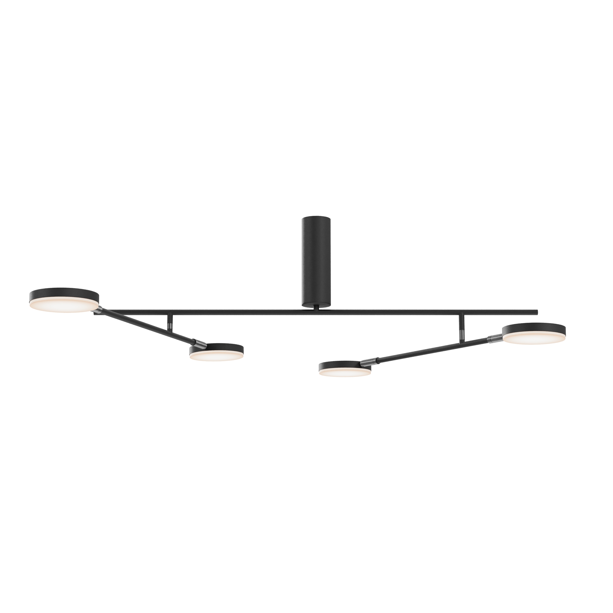 Produse - Plafonieră Fad, Metal Negru, 26W, MAYTONI MOD070CL-L30B3K