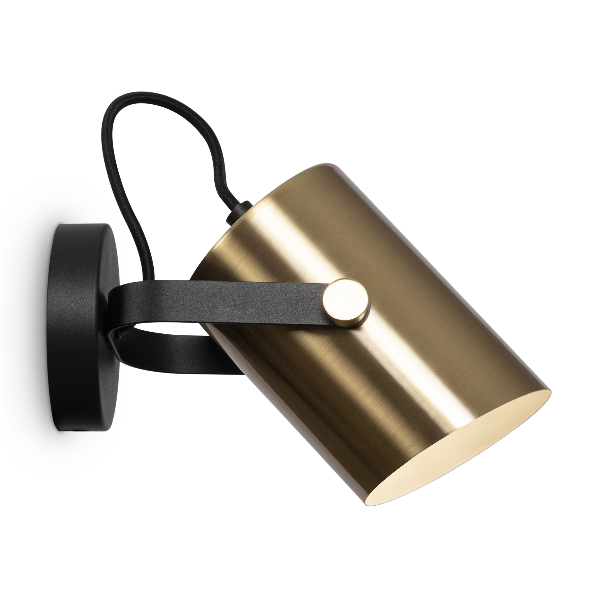 Iluminat - Aplică de perete Elori, Metal Negru și alamă, 60W, MAYTONI MOD079WL-01BBS