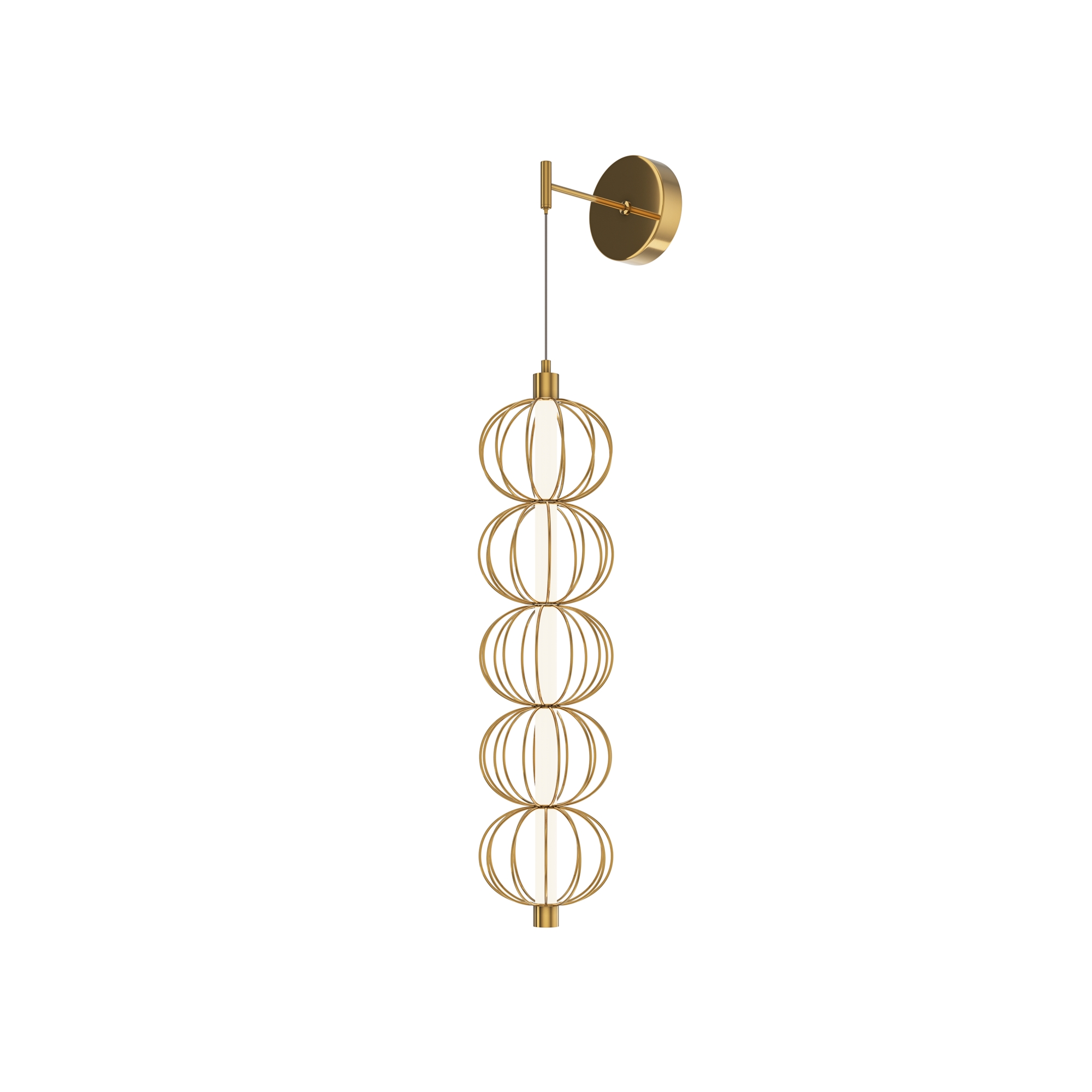 Produse - Aplică de perete Golden Cage, Metal Auriu, 17W, MAYTONI MOD216WL-L10G3K