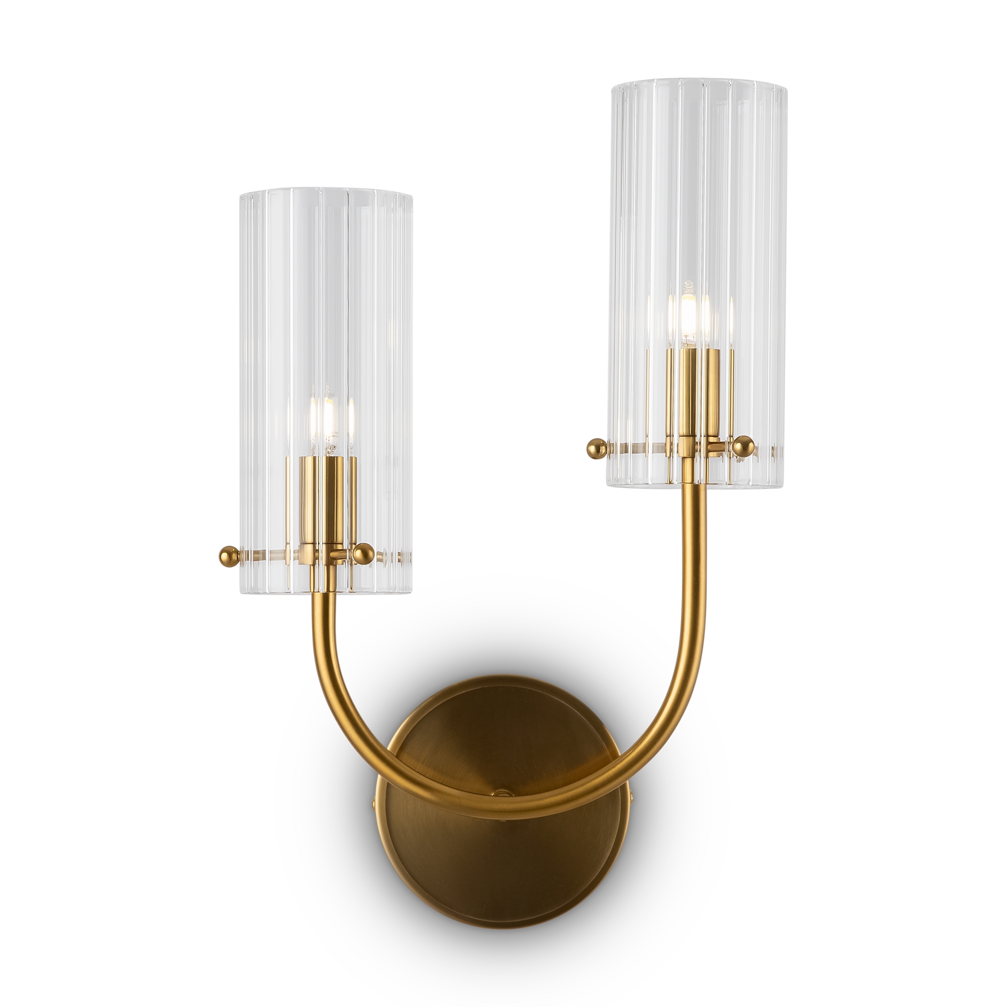 Produse - Aplică de perete Arco, Metal Alamă, 40W, MAYTONI MOD223WL-02BS1