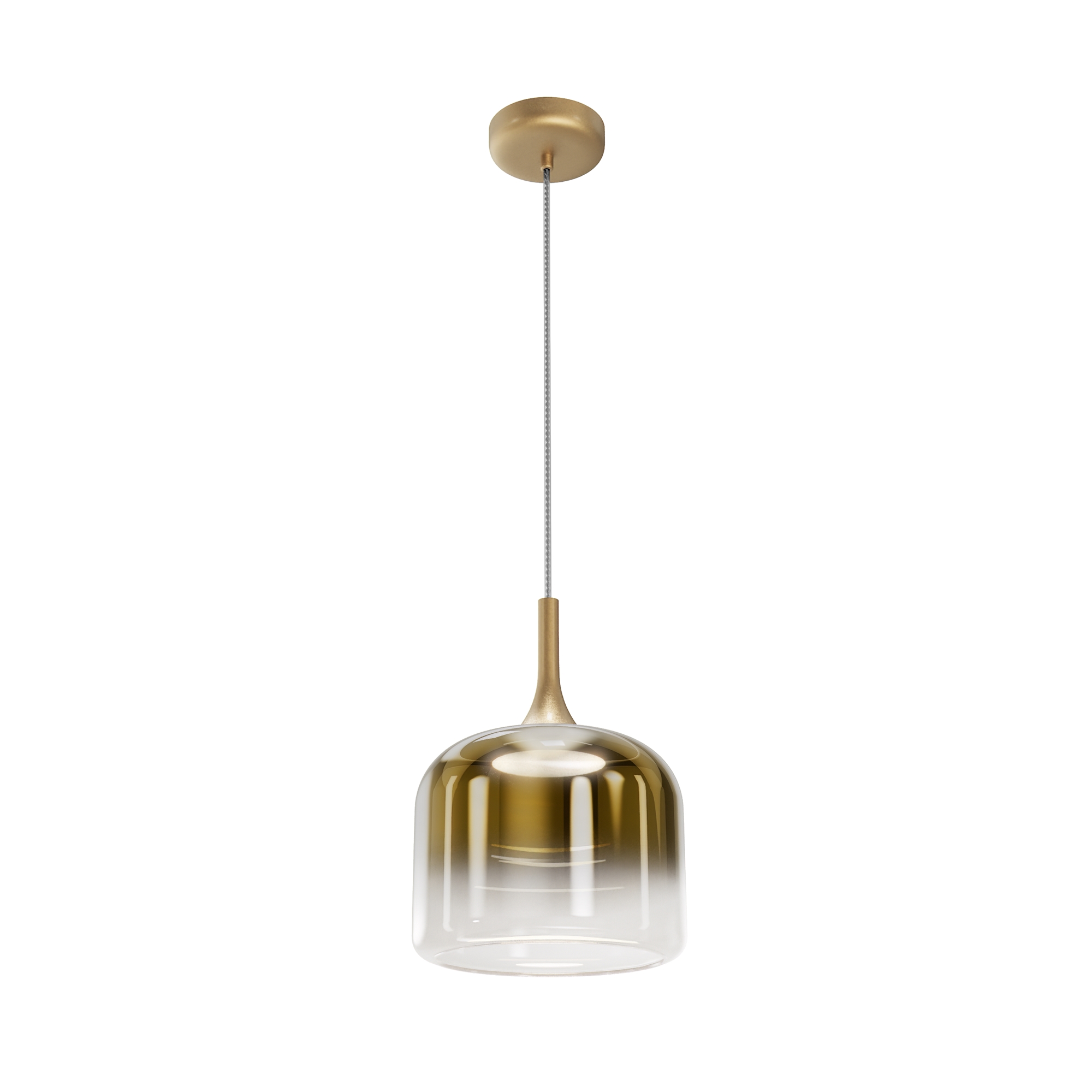 Produse - Corp de iluminat suspendat Spirito, Metal Auriu, 12W, MAYTONI MOD286PL-L18G3K