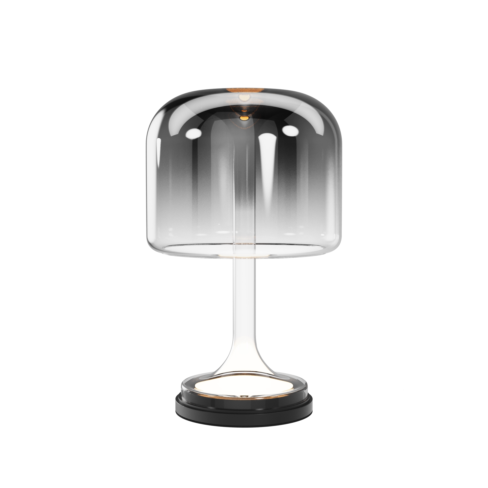 Produse - Lampă de masă Spirito, Metal și sticlă Negru, 18W, MAYTONI MOD286TL-L18B3K