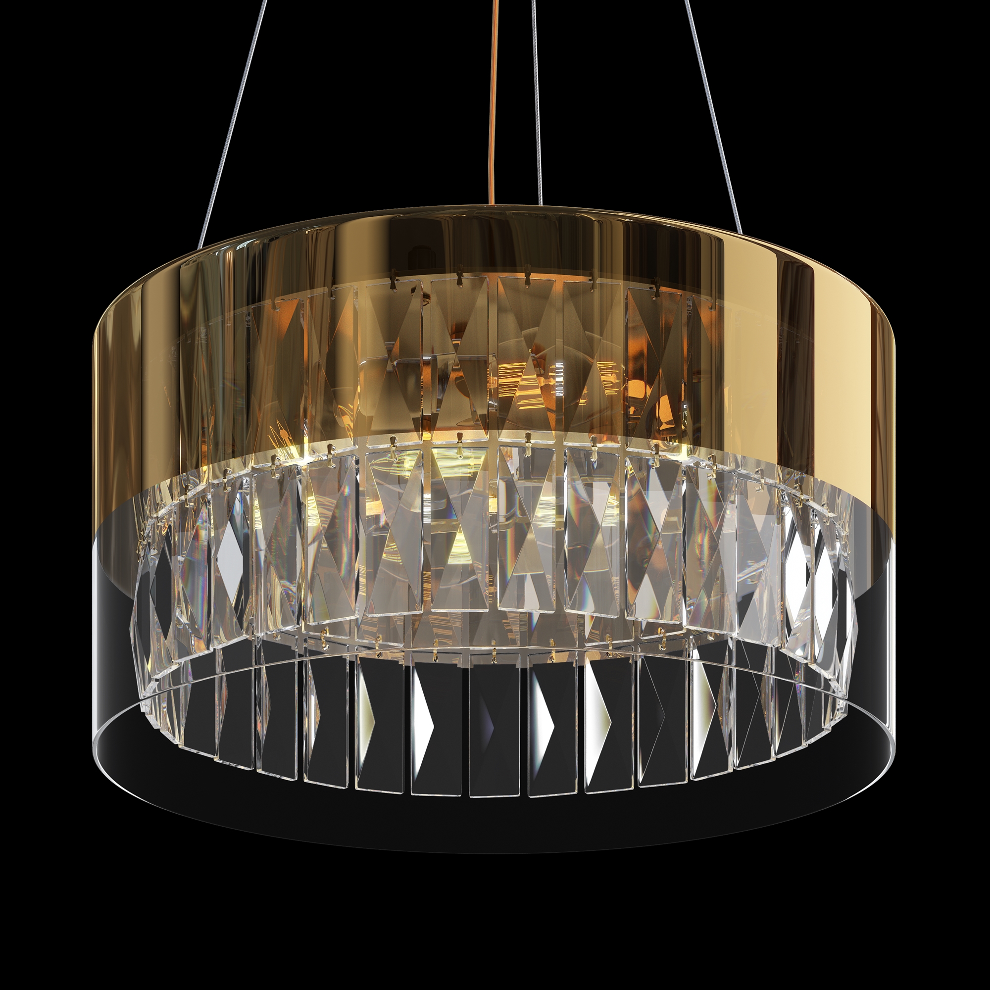 Produse - Corp de iluminat suspendat Wonderland, Oțel inoxidabil Auriu, 20W, MAYTONI MOD313PL-04G