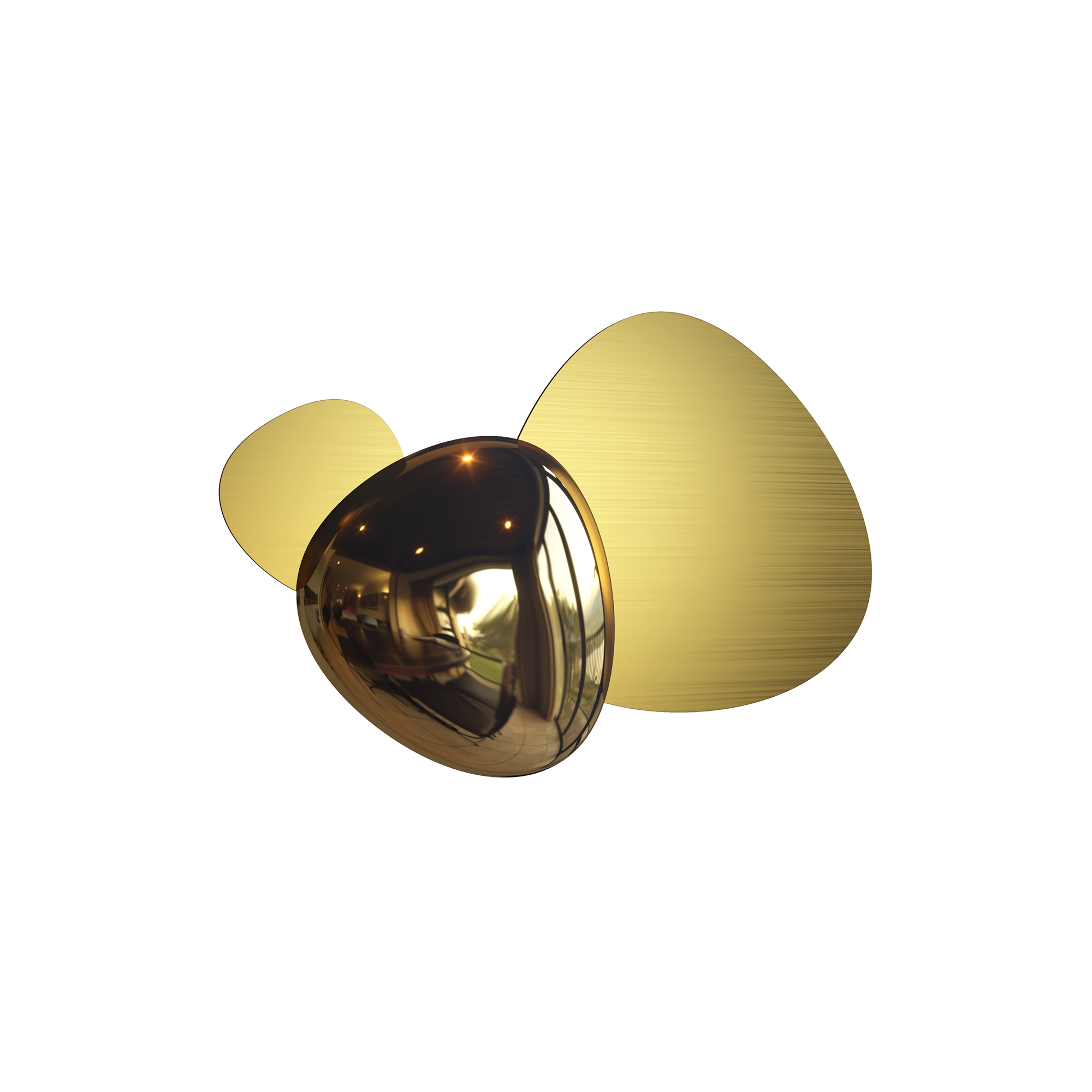 Aplică de perete Jack-stone, Oțel inoxidabil Auriu, 8W, MAYTONI MOD314WL-L8G3K [4]