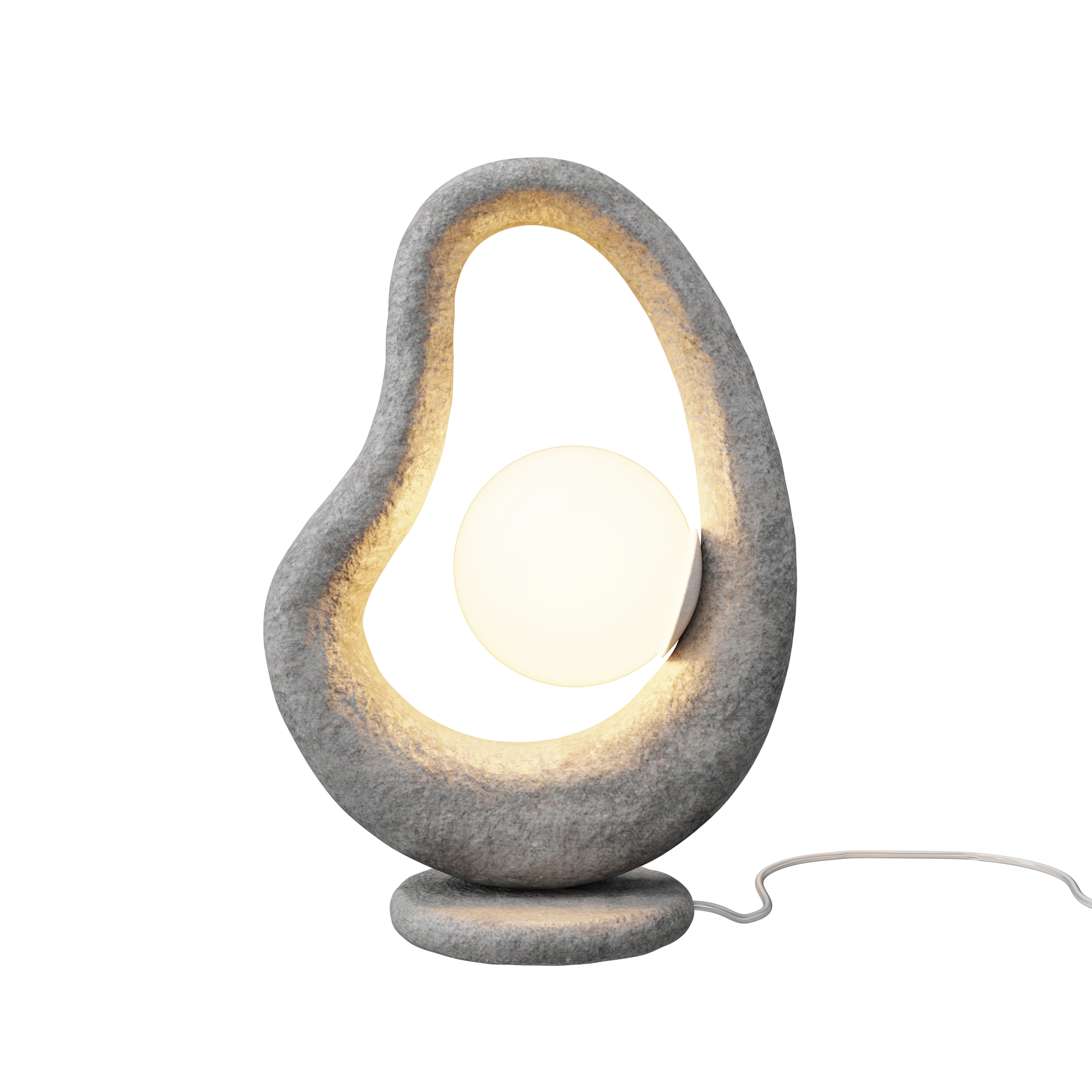 Produse - Lampă de masă OPUS, Metal Gri, 28W, MAYTONI MOD380TL-01GR