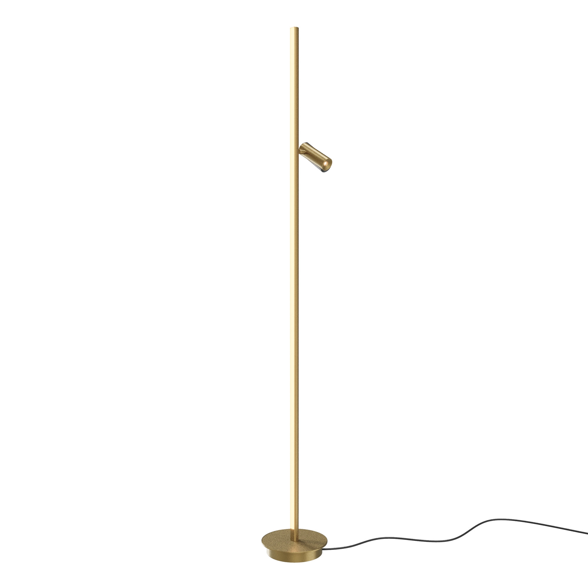 Produse - Lampadar Thin, Aluminiu Alamă, 14W, MAYTONI MOD395FL-L28BS3K
