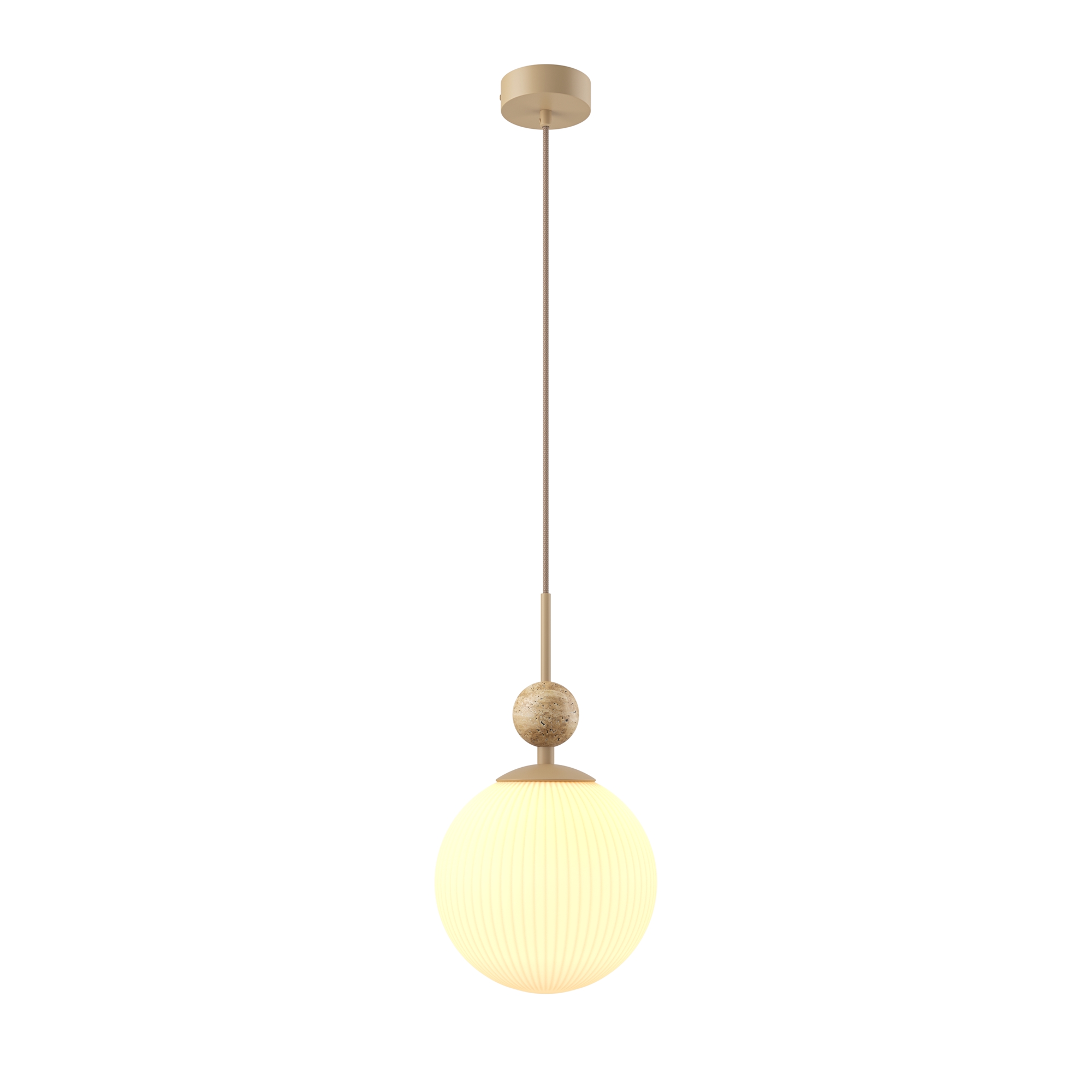 Produse - Corp de iluminat suspendat TAVO, Piatră Bej, 10W, MAYTONI MOD453PL-01BG