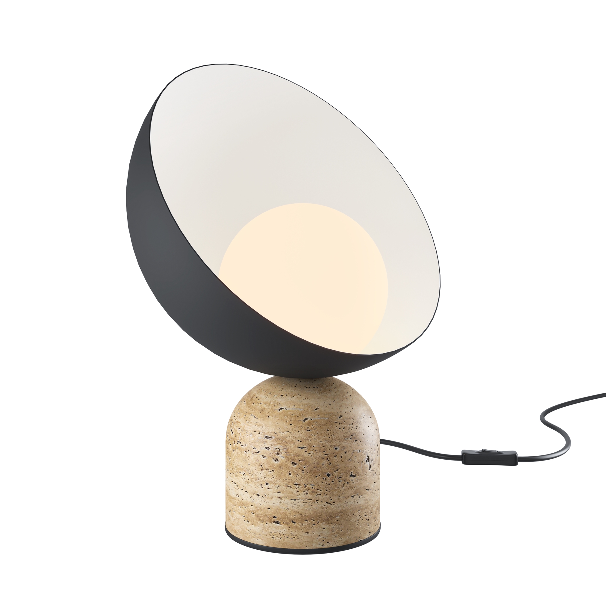Produse - Lampă de masă TAVO, Piatră Negru, 9W, MAYTONI MOD453TL-01B