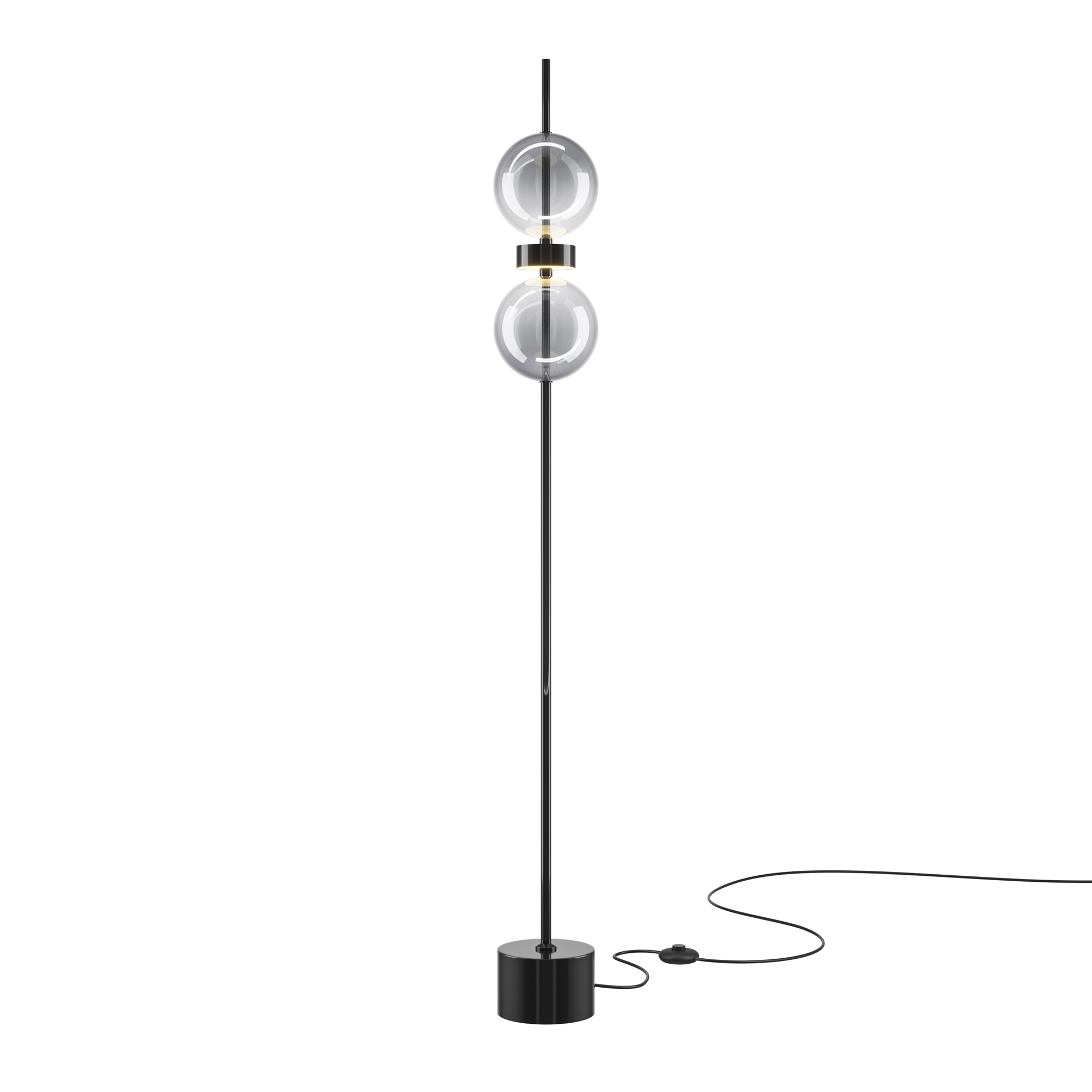 Produse - Lampadar DOUBLE MOON, Metal Negru, 15W, MAYTONI MOD478FL-L15B3K