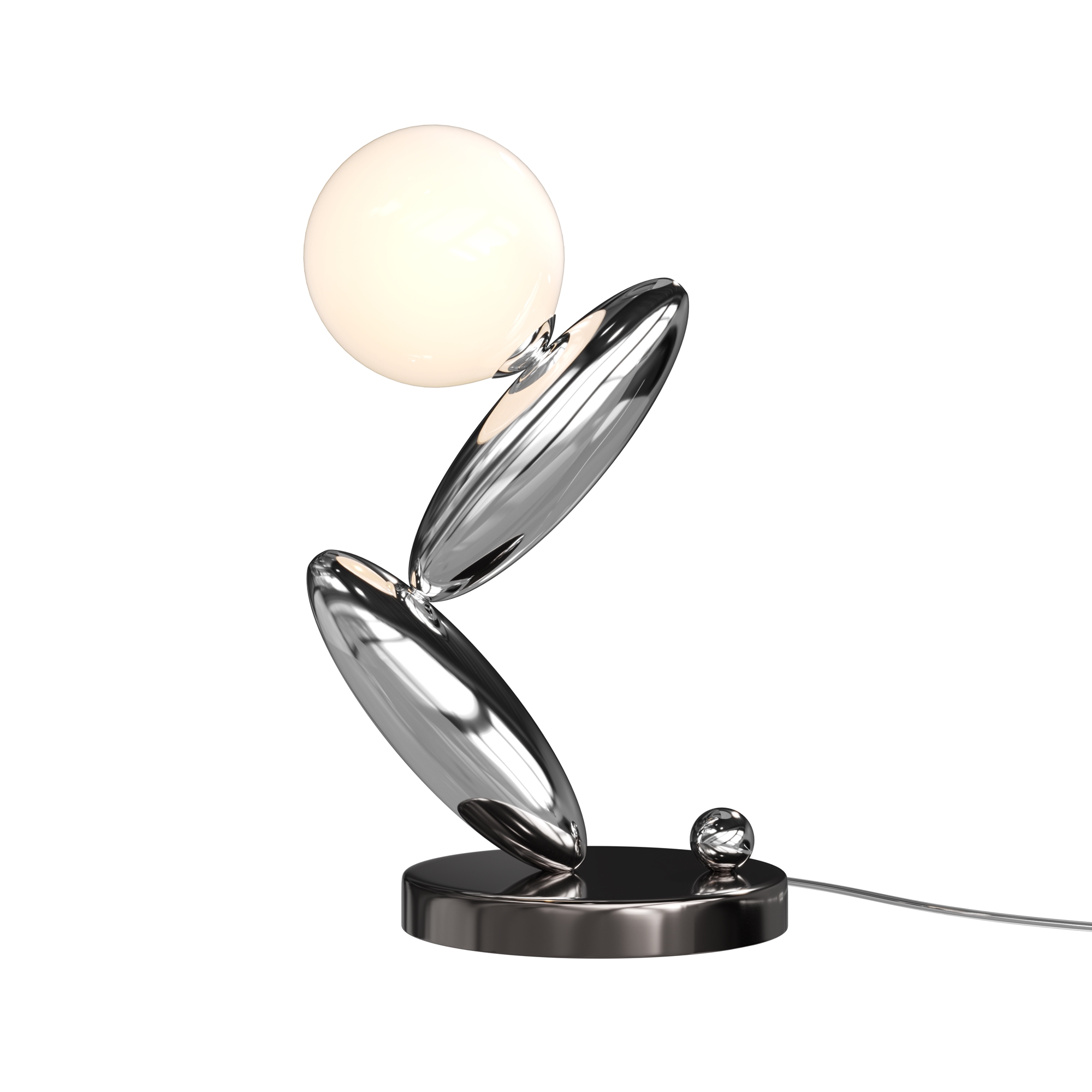 Iluminat - Lampă de masă RESONANCE Platină Metal 6W MAYTONI MOD482TL-L6PT3K