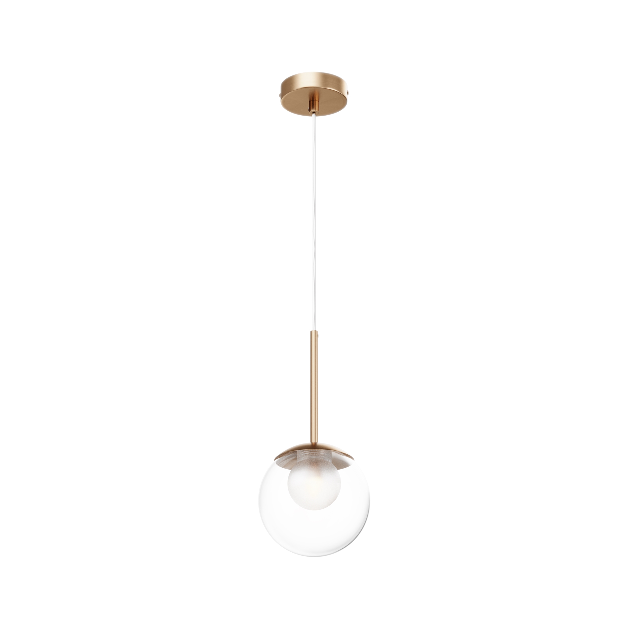 Produse - Corp de iluminat suspendat BASIC FORM, Metal Auriu, 20W, MAYTONI MOD521PL-01G1