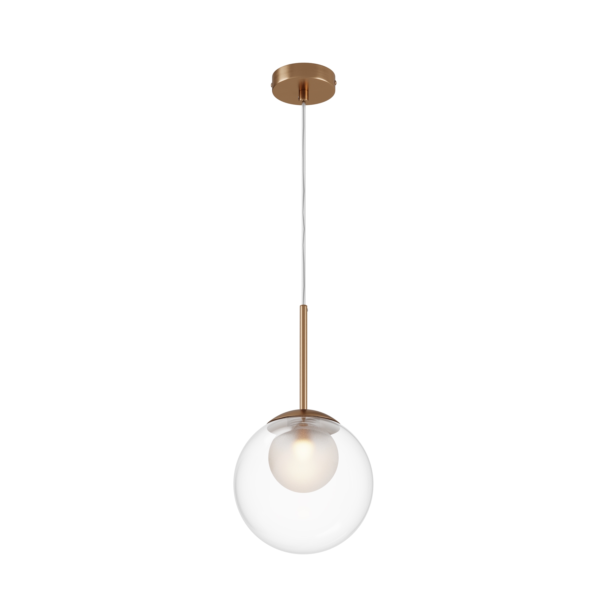 Produse - Corp de iluminat suspendat BASIC FORM, Metal Auriu, 20W, MAYTONI MOD521PL-01G3