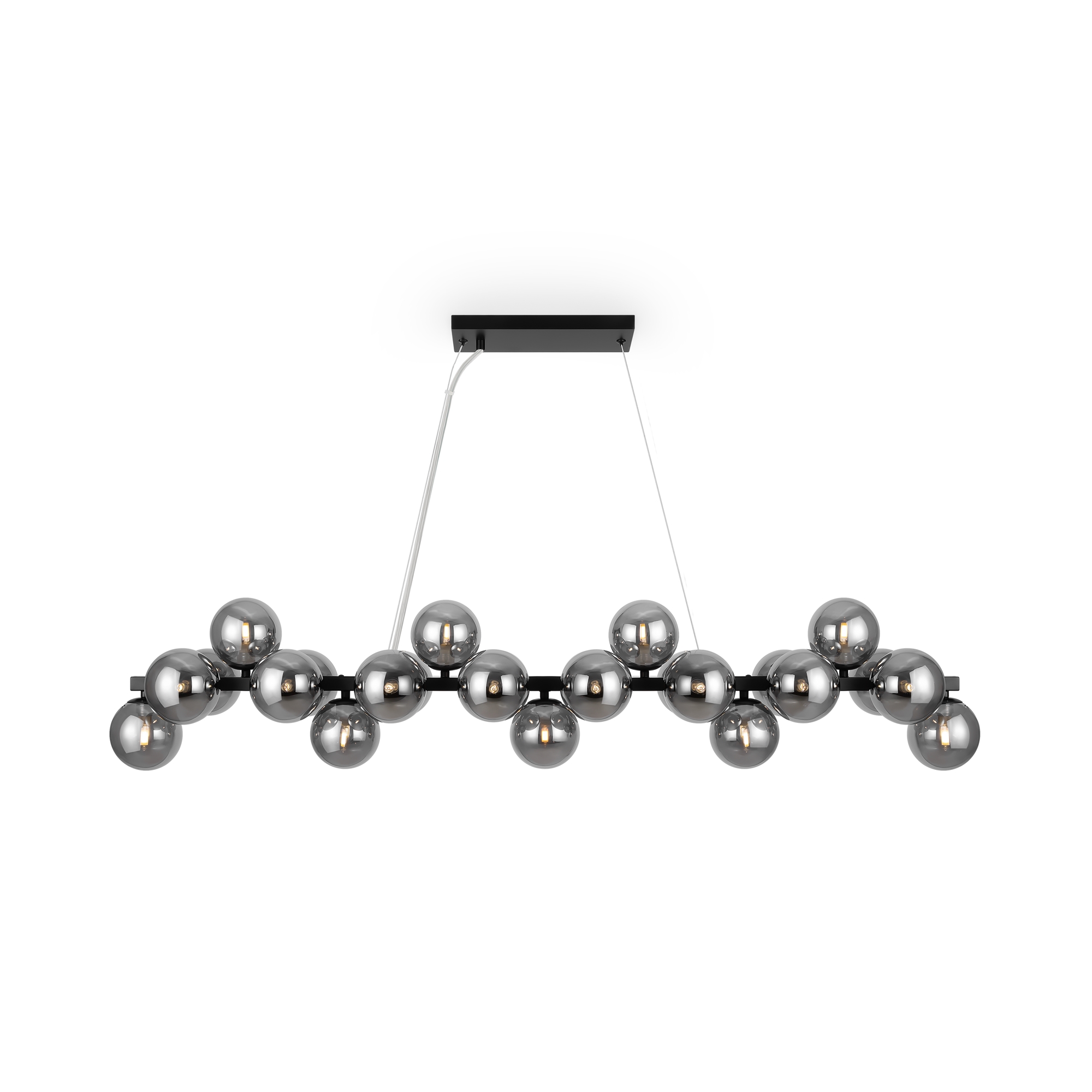 Produse - Corp de iluminat suspendat Dallas, Metal Negru, 28W, MAYTONI MOD547PL-25B