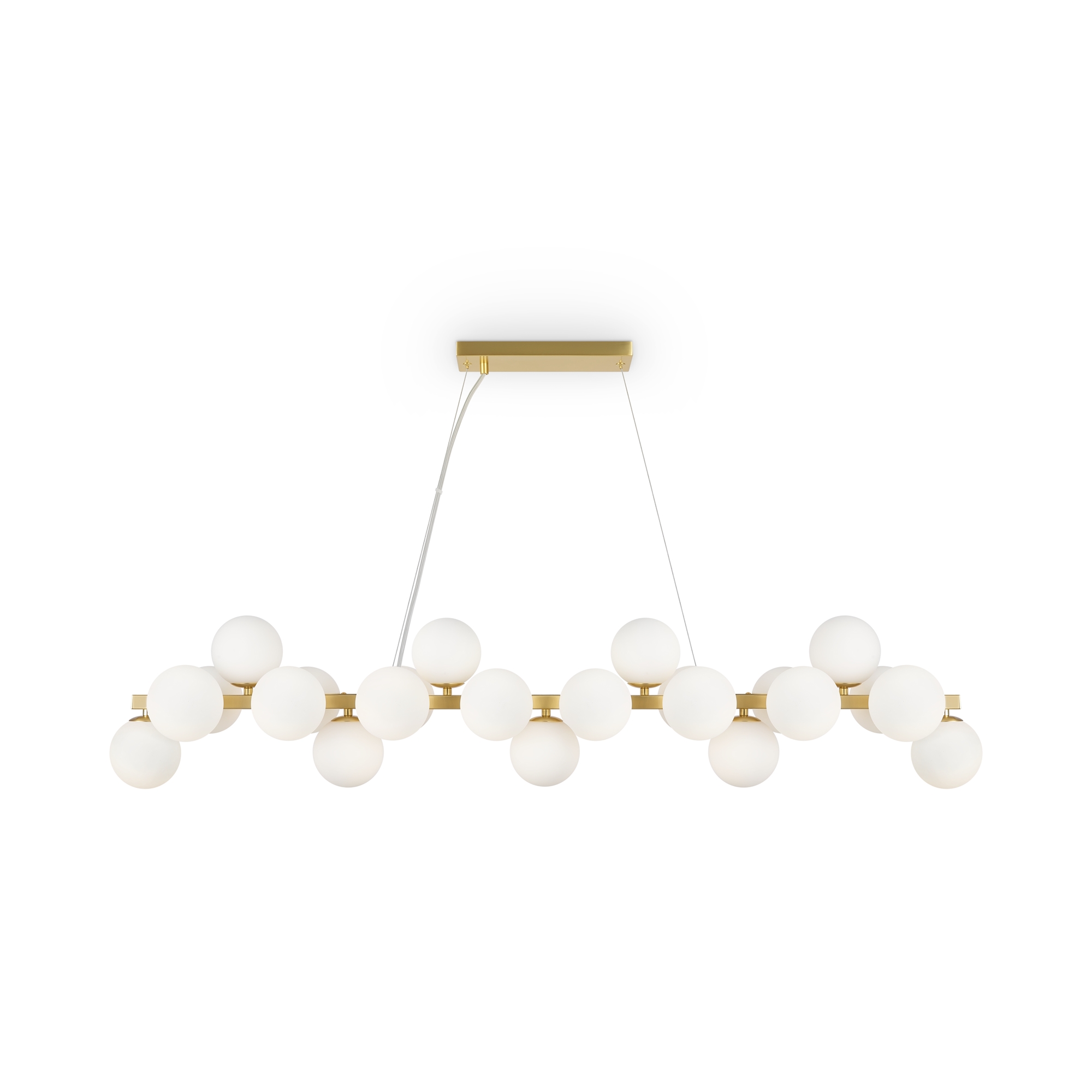Produse - Corp de iluminat suspendat Dallas, Metal Auriu, 28W, MAYTONI MOD547PL-25BS