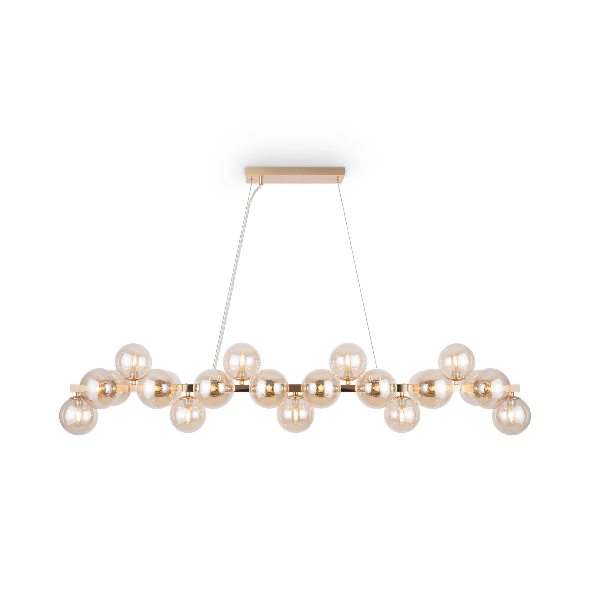 Corp de iluminat suspendat Dallas, Metal Auriu, 28W, MAYTONI MOD547PL-25G [1]