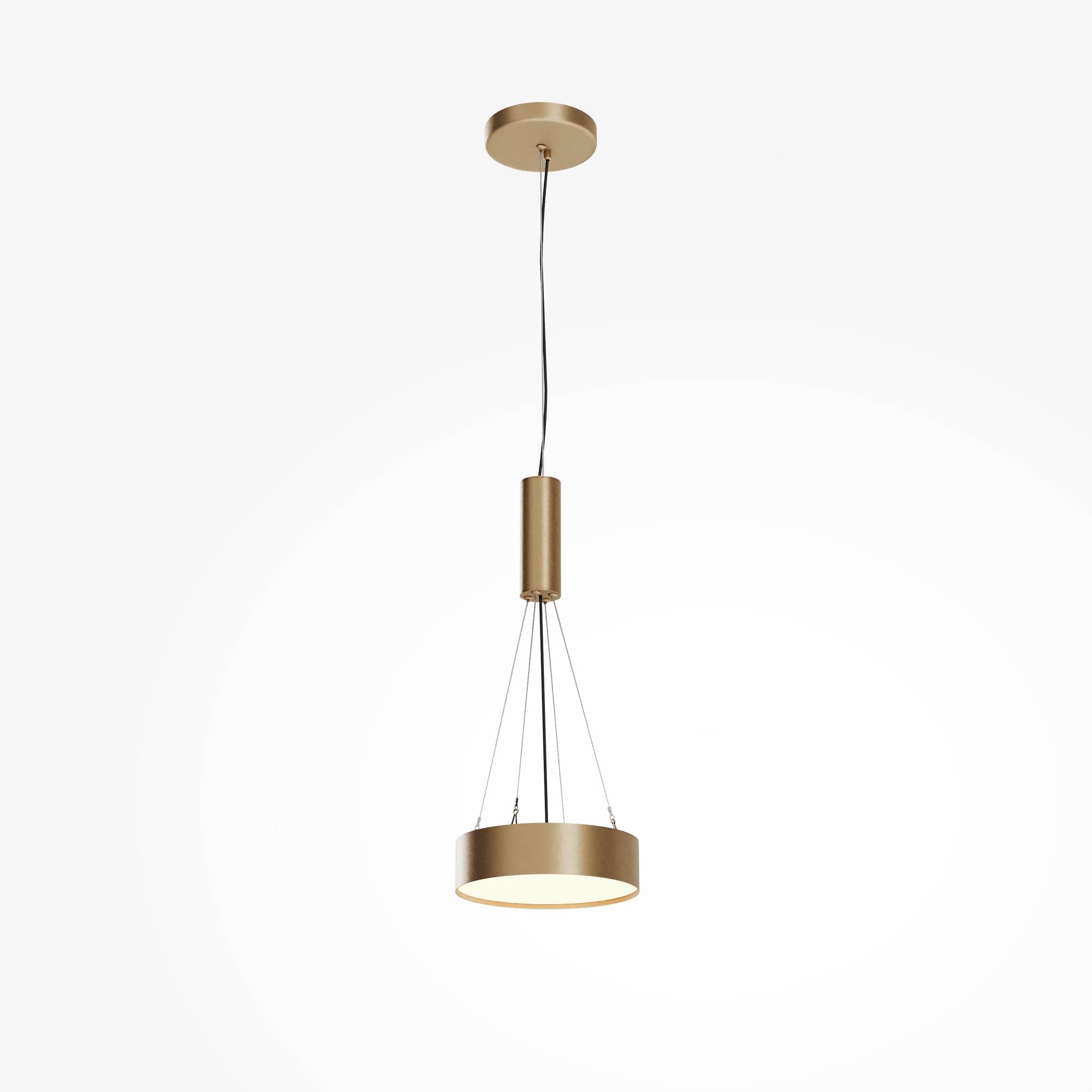 Plafonieră Zon, Aluminiu Auriu mat, 24W, MAYTONI C032CL-24W3K-RD-MG [8]