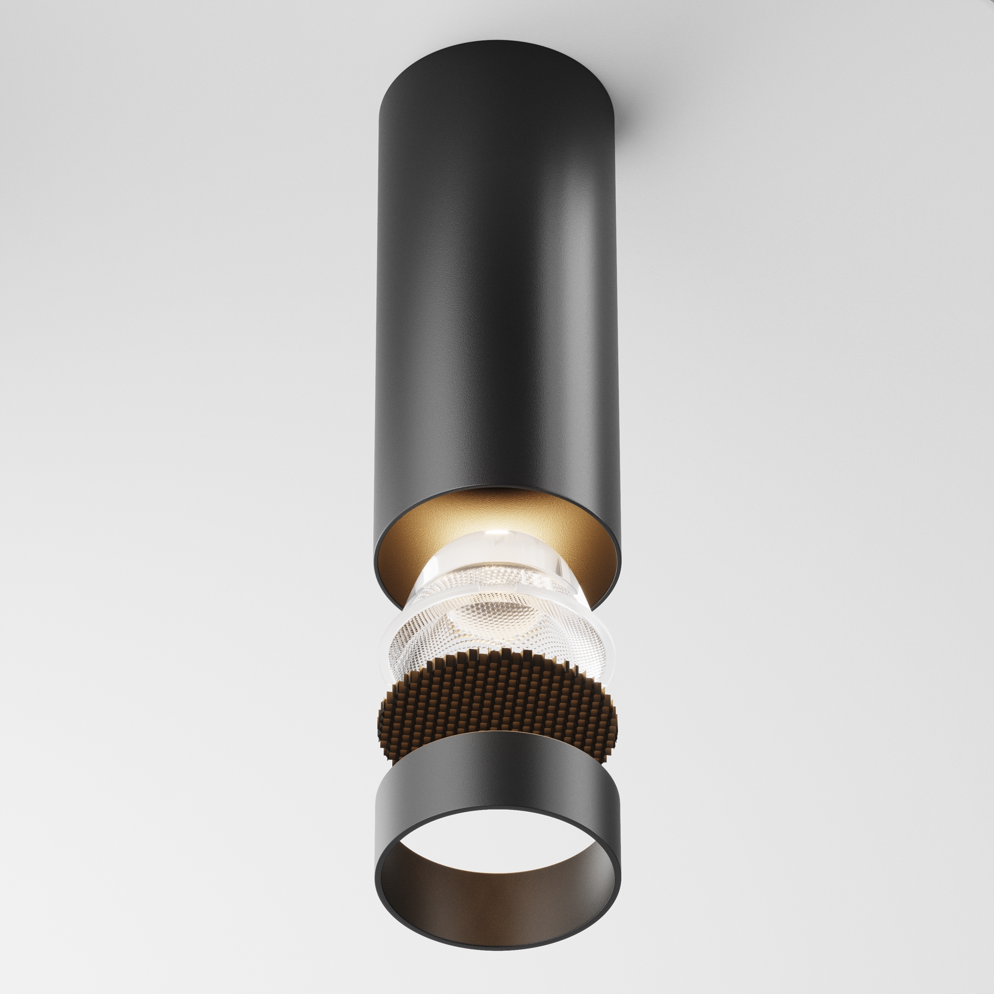 Plafonieră FOCUS LED, Aluminiu Negru, 12W, MAYTONI C056CL-L12B3K-W-D-B [6]