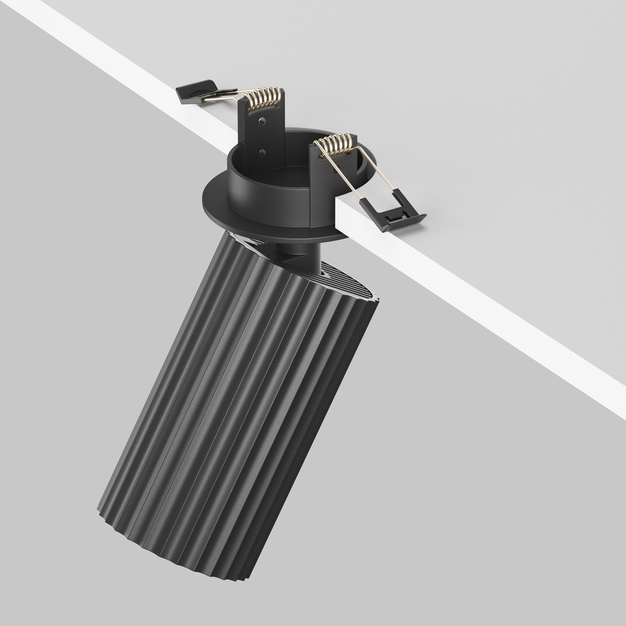 Corp de iluminat încastrat Calipso, Aluminiu Negru, 10W, MAYTONI C110CL-01-GU10-B [8]