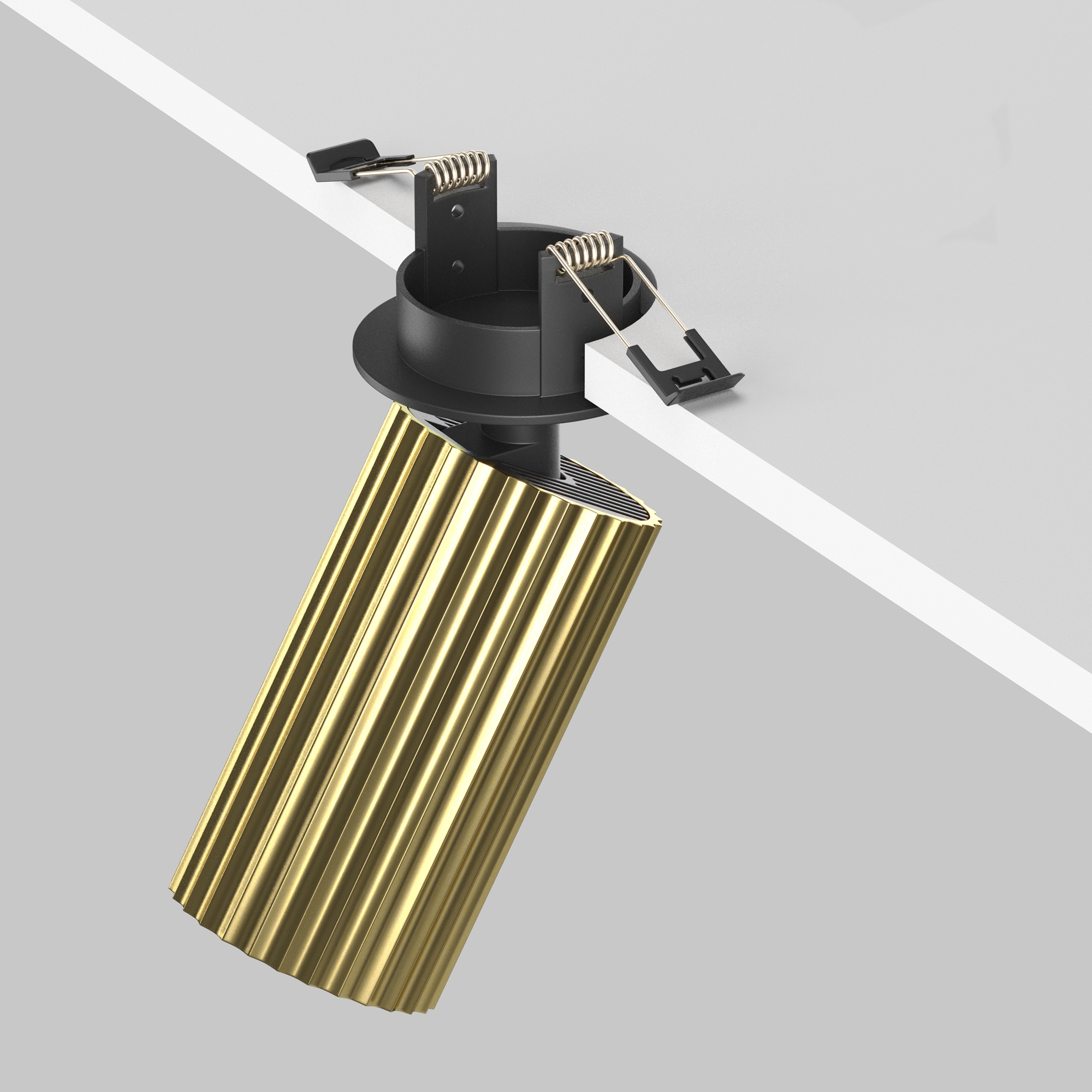 Corp de iluminat încastrat Calipso, Aluminiu Negru, 10W, MAYTONI C110CL-01-GU10-BS [9]
