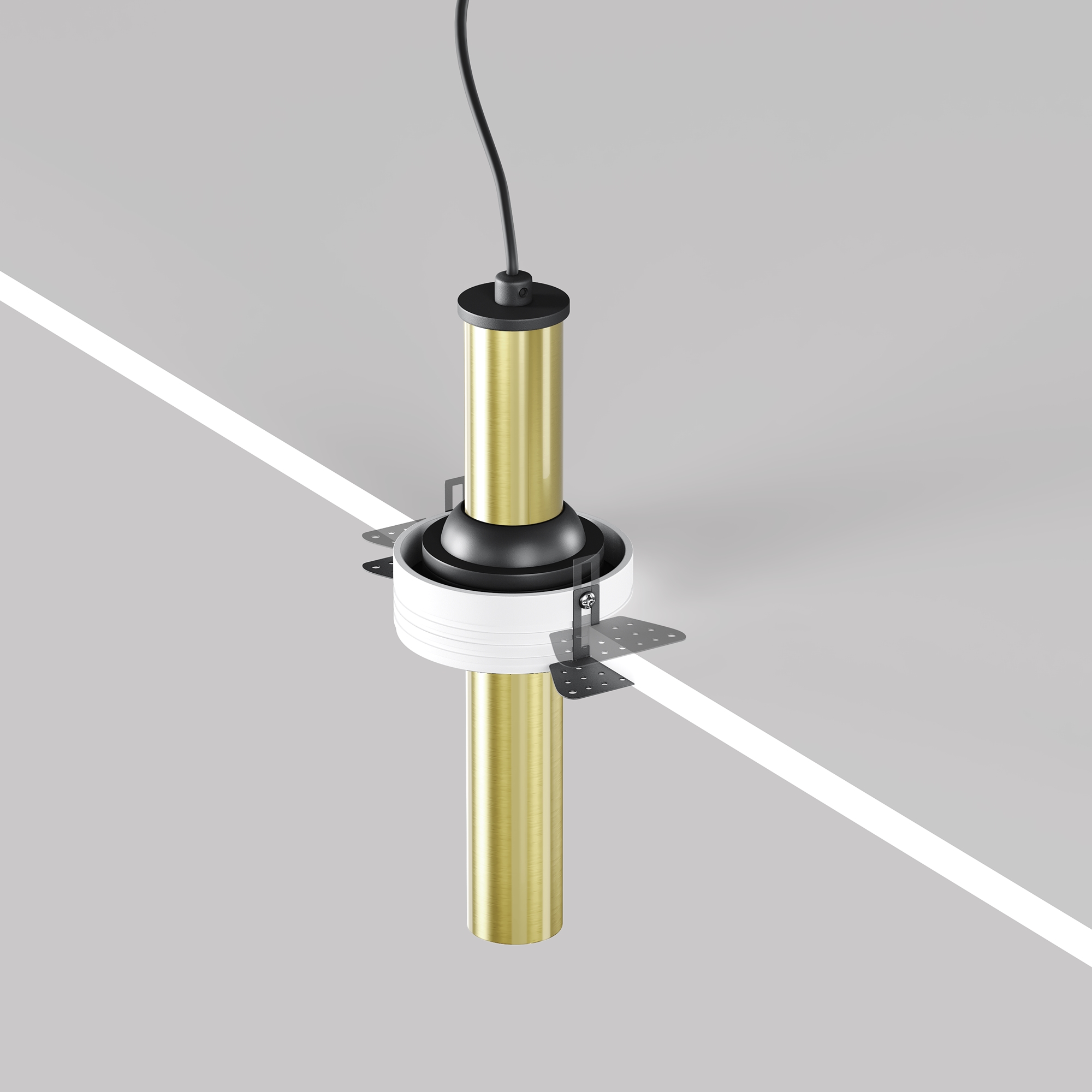 Corp de iluminat încastrat Focus T, Aluminiu Negru, 7W, MAYTONI C140TRS-L200-7W3K-BBS [8]