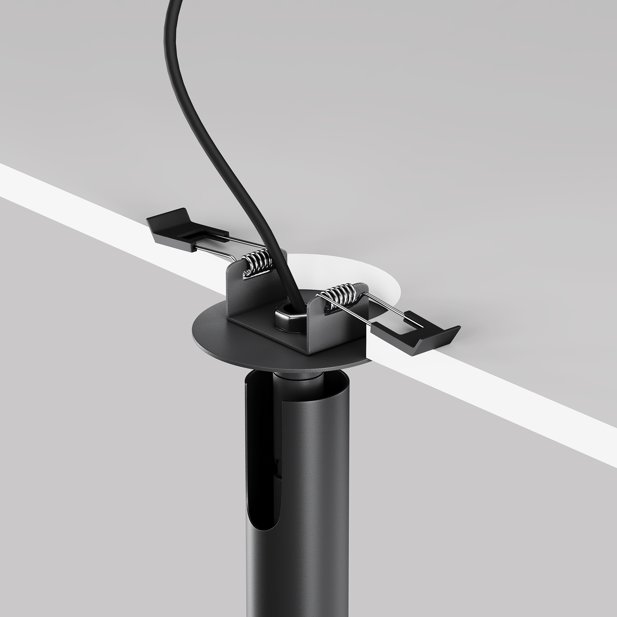 Corp de iluminat încastrat Focus T, Aluminiu Negru, 6W, MAYTONI C141RS-L300-6W3K-B [8]