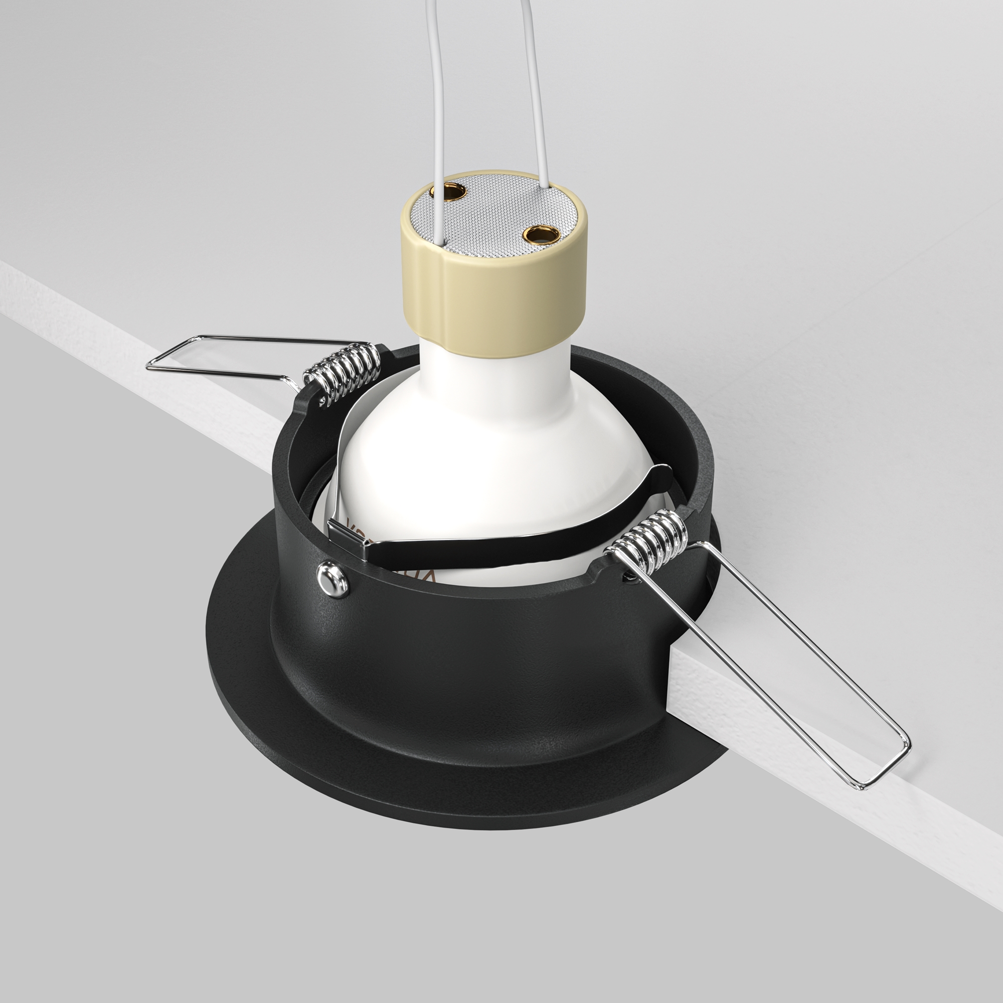 Corp de iluminat încastrat Slim, Aluminiu Negru, 10W, MAYTONI DL027-2-01B [7]