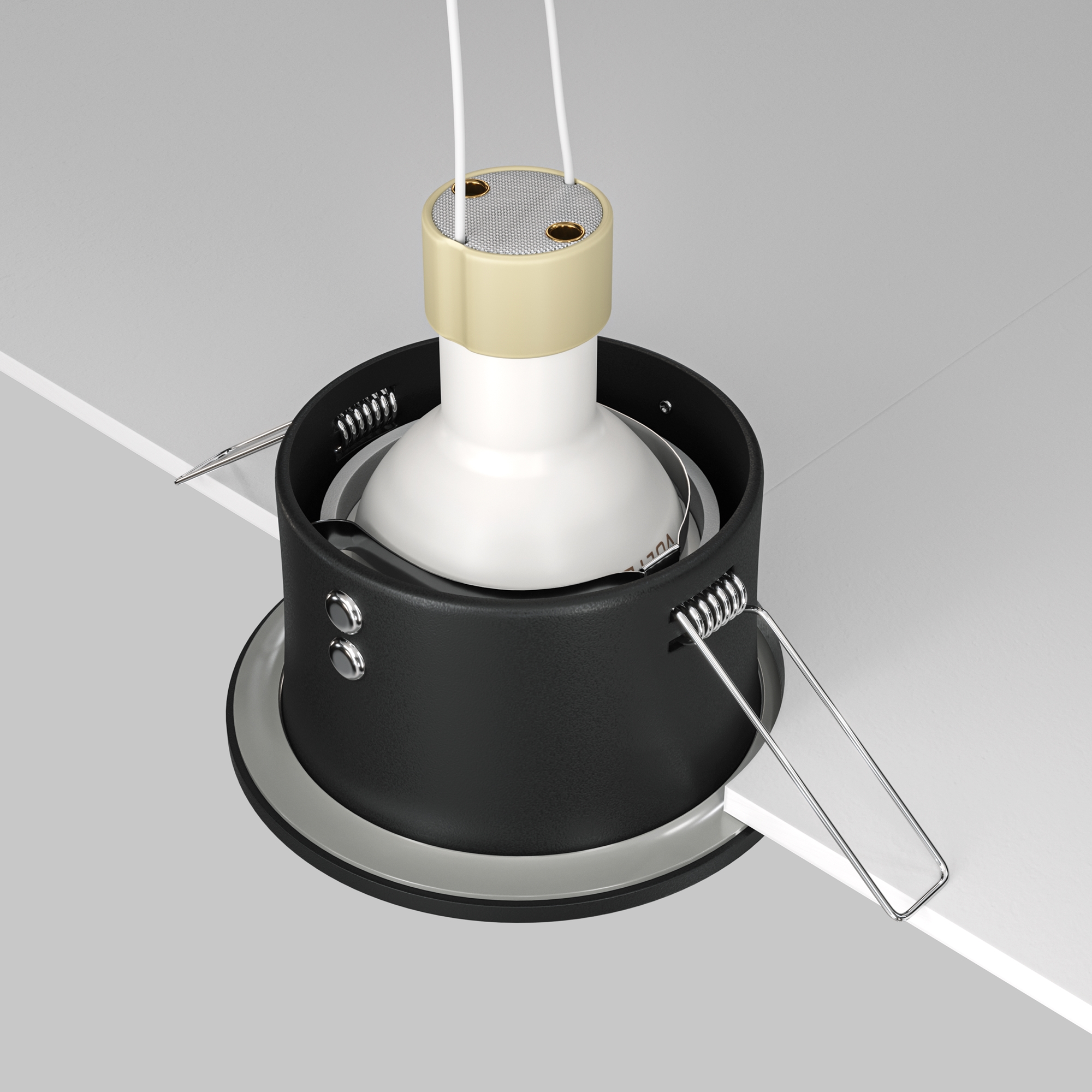 Corp de iluminat încastrat Zoom, Aluminiu Negru, 10W, MAYTONI DL032-2-01B [6]