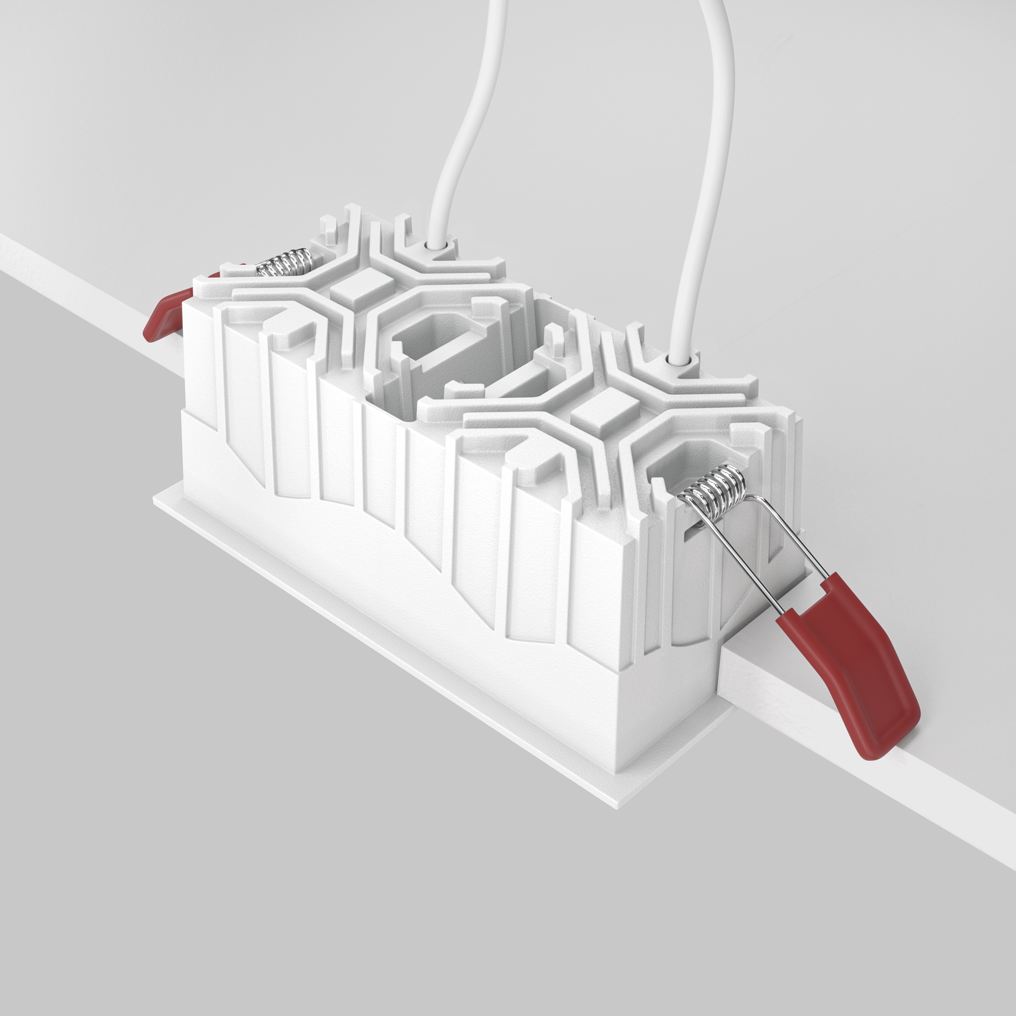 Corp de iluminat încastrat Alfa LED, Aluminiu și plastic Alb, 20W, MAYTONI DL043-02-10W4K-SQ-WB [6]