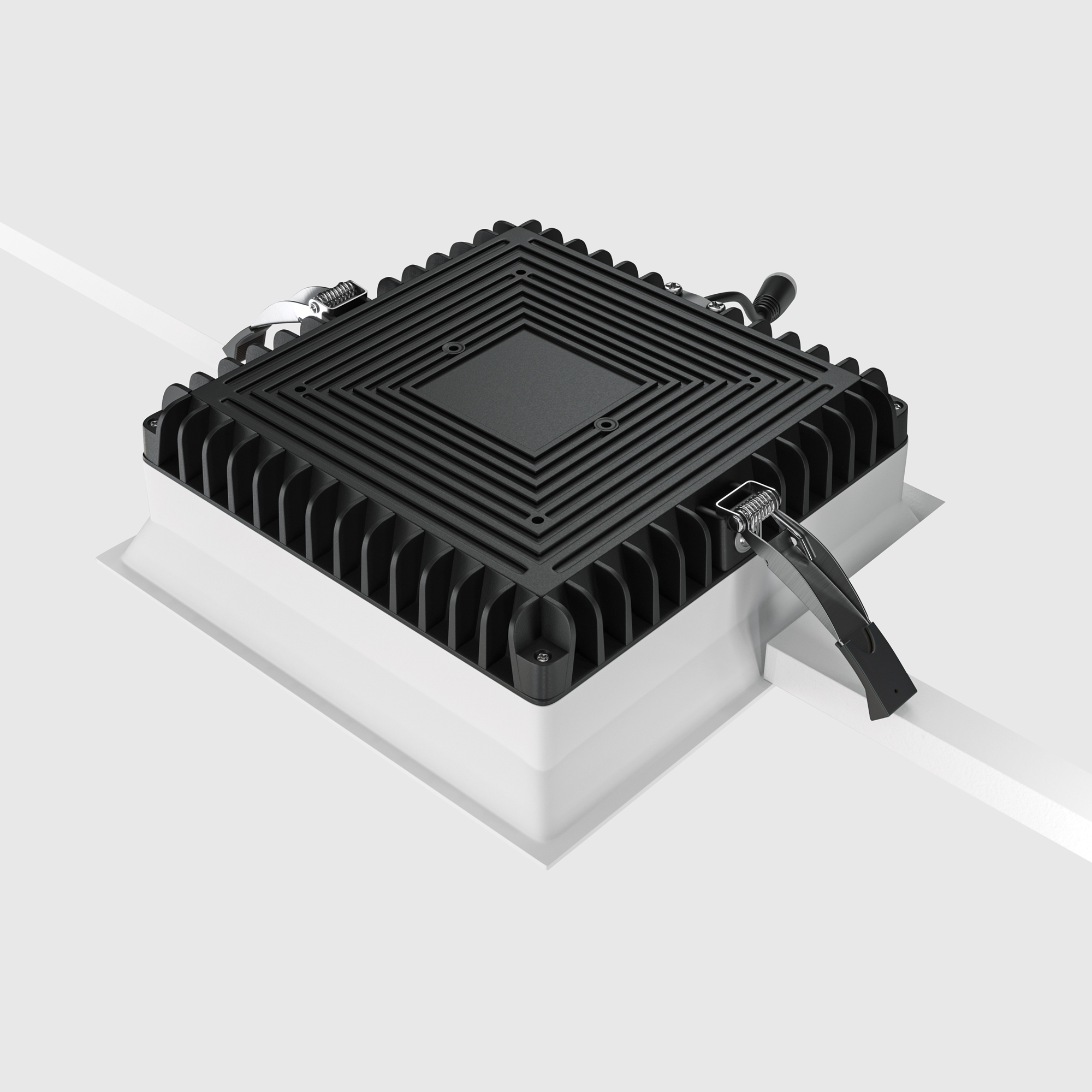 Corp de iluminat încastrat OKNO, Aluminiu Alb, 24W, MAYTONI DL054-24W3K-W [6]