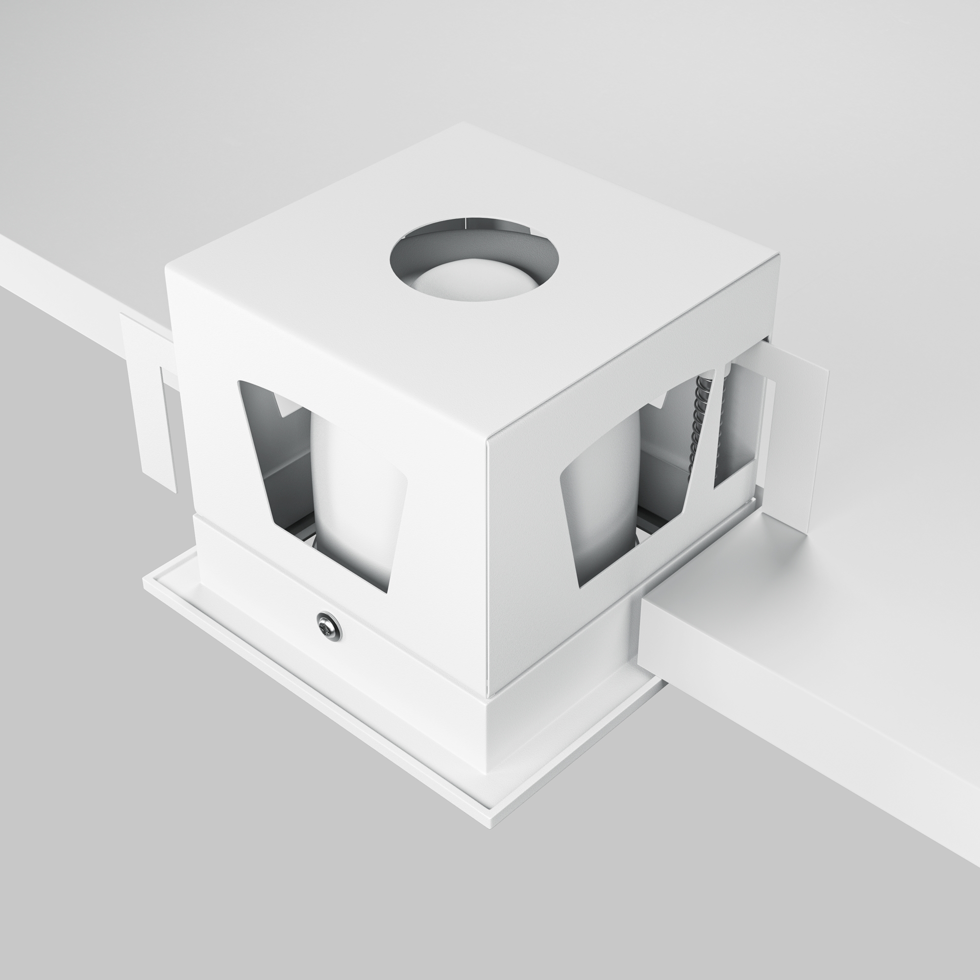 Corp de iluminat încastrat Metal Modern, Aluminiu, metal Alb, 10W, MAYTONI DL093-01-10W3K-W [7]