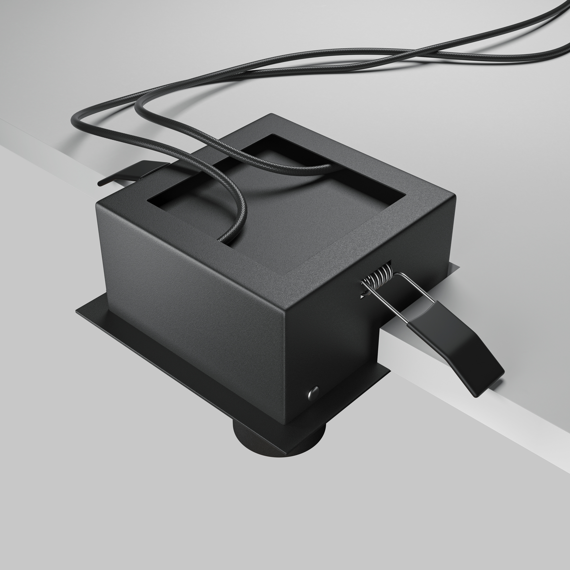 Corp de iluminat încastrat Magnum, Aluminiu Negru, 14W, MAYTONI DL094-02-7W3K-B [7]