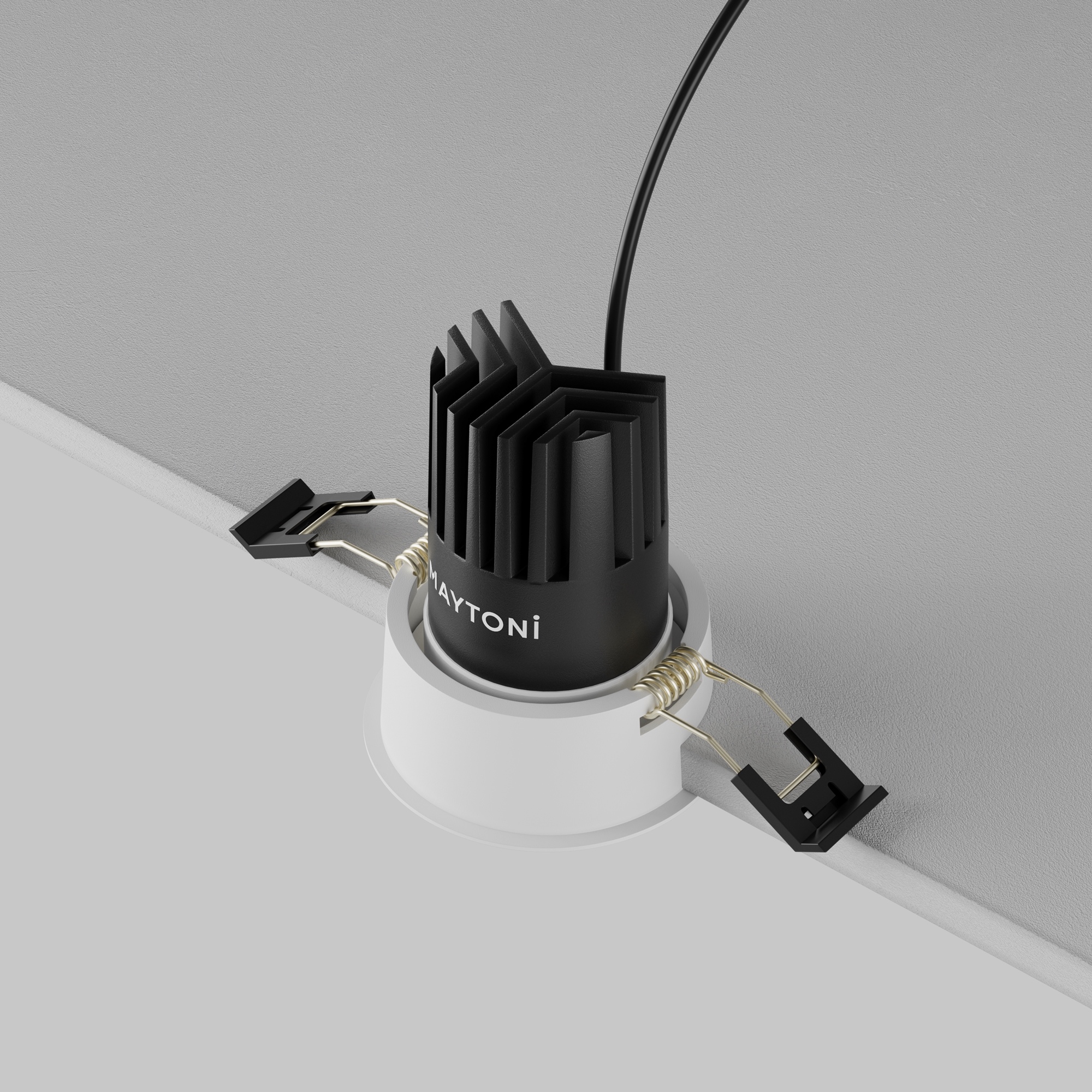 Corp de iluminat încastrat Dip Alb Aluminiu 10W MAYTONI DL115-10W-2.7K-W [6]