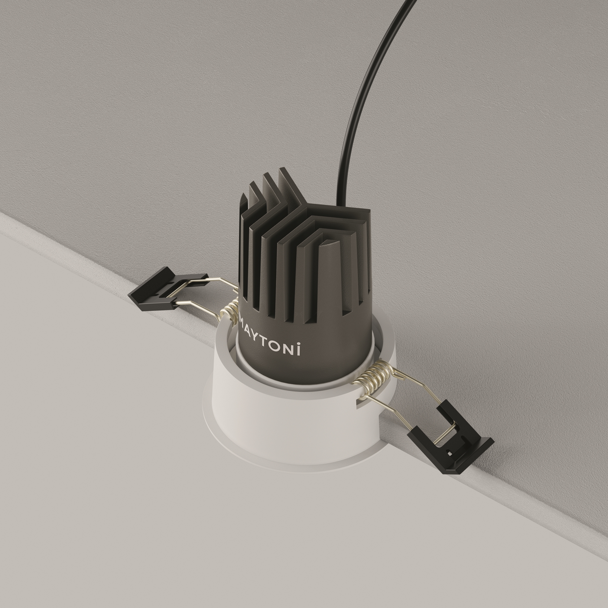 Corp de iluminat încastrat Dip Alb Aluminiu 10W MAYTONI DL115-10W-3K-W [6]