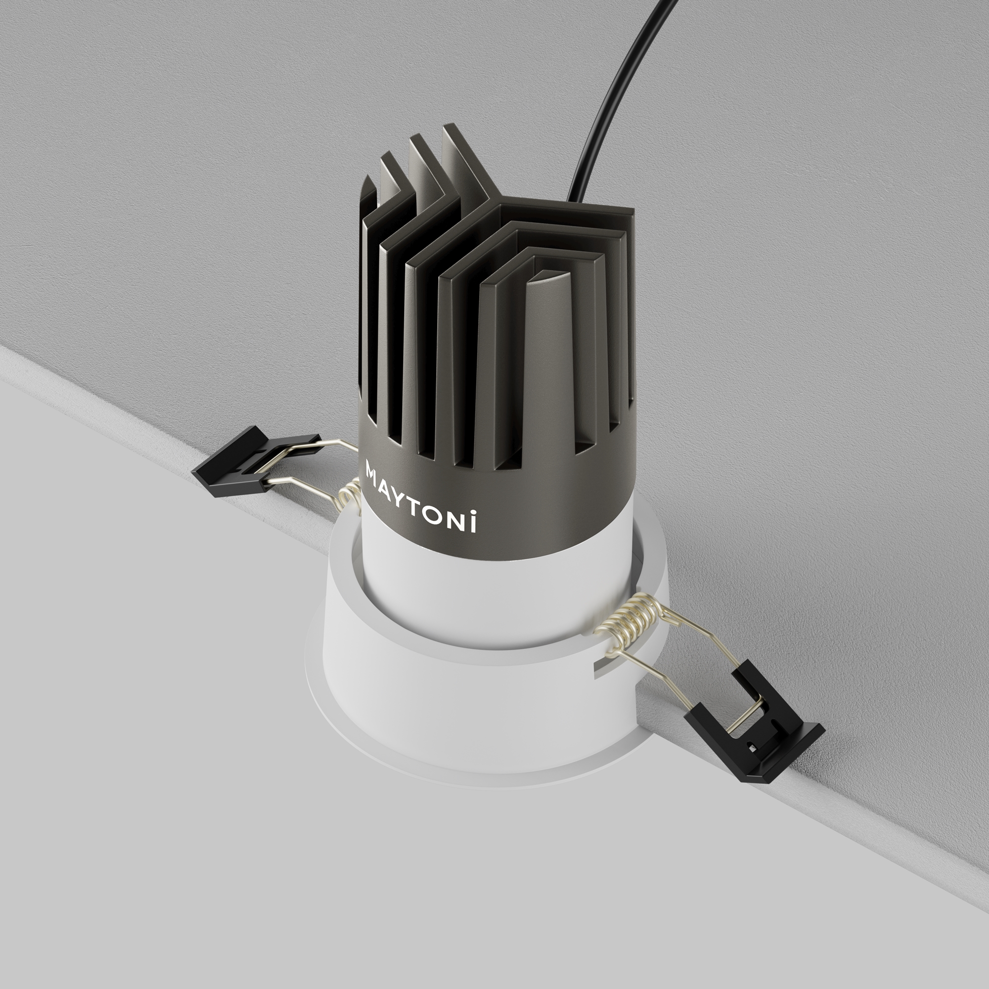 Corp de iluminat încastrat Dip Alb Aluminiu 15W MAYTONI DL118-15W-2.7K-W [6]