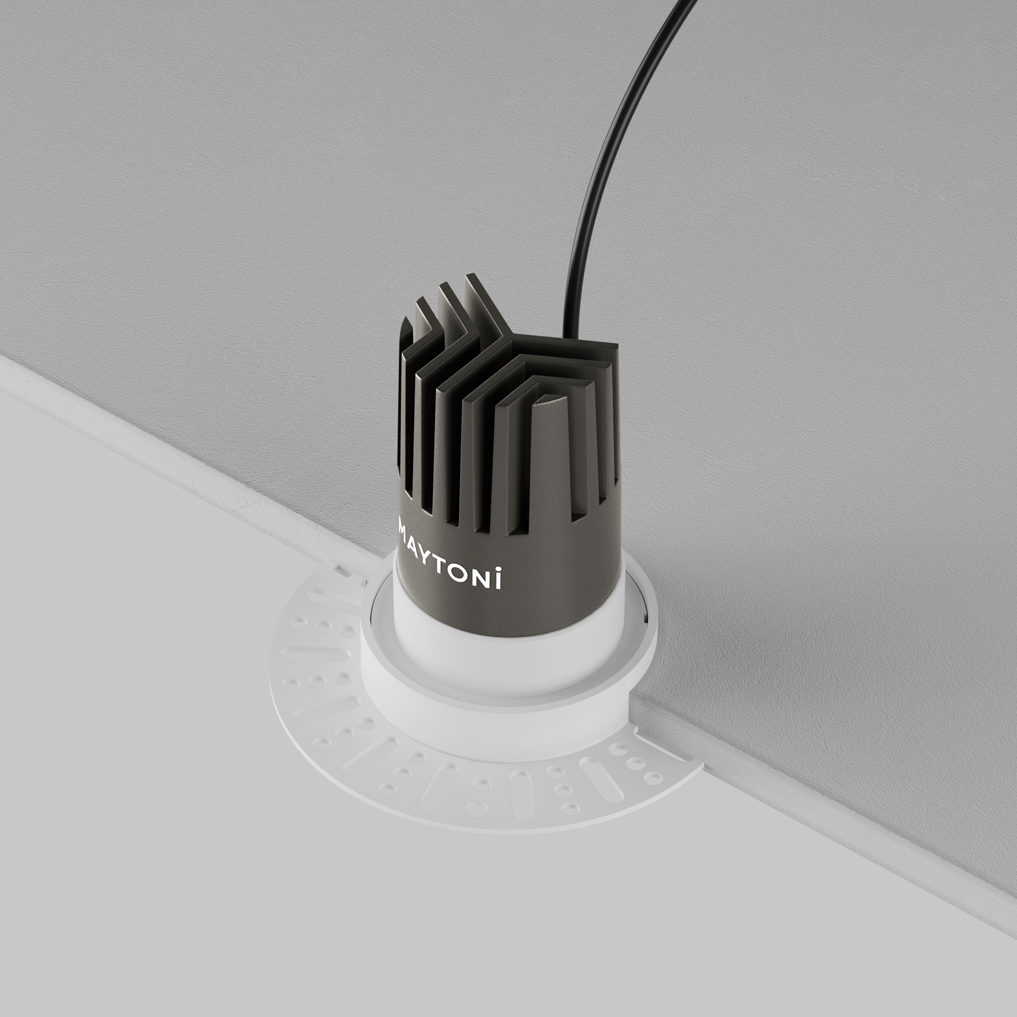 Corp de iluminat încastrat Dip Alb Aluminiu 10W MAYTONI DL119-10W-3K-TRS-W [6]