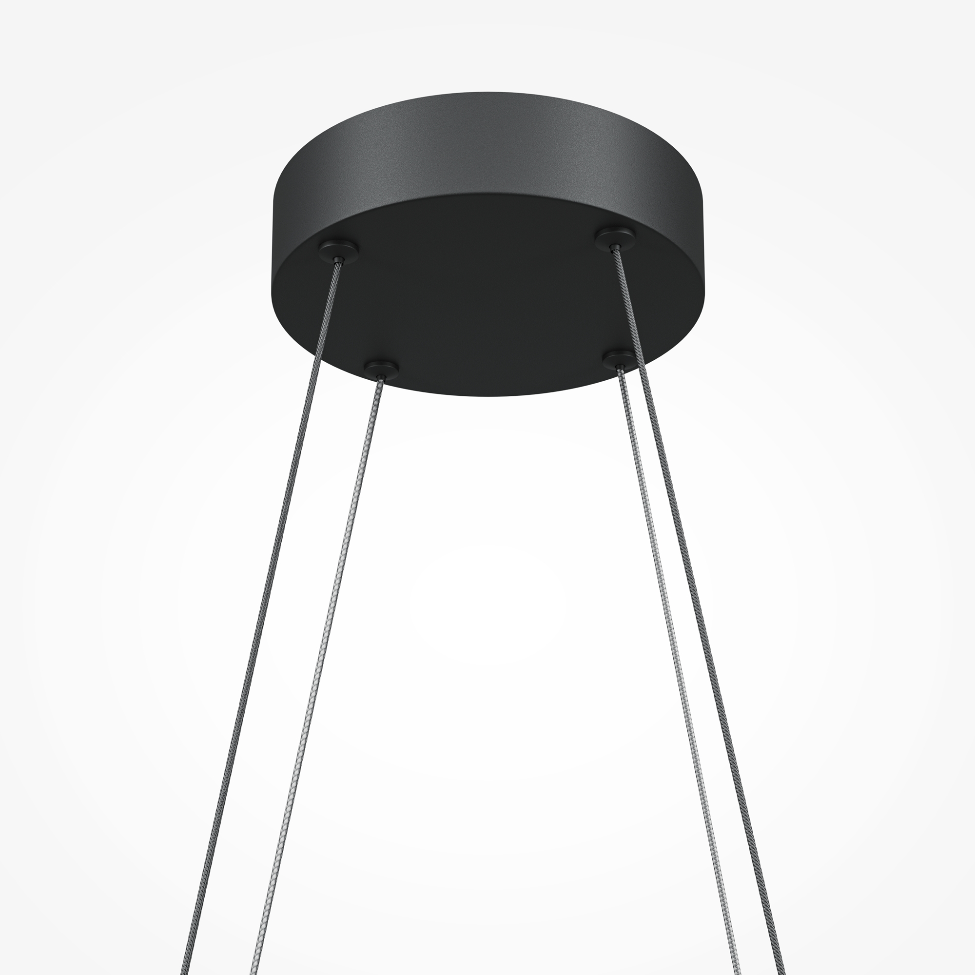 Corp de iluminat suspendat Halo, Aluminiu Negru, 40W, MAYTONI MOD244PL-L50BK [6]