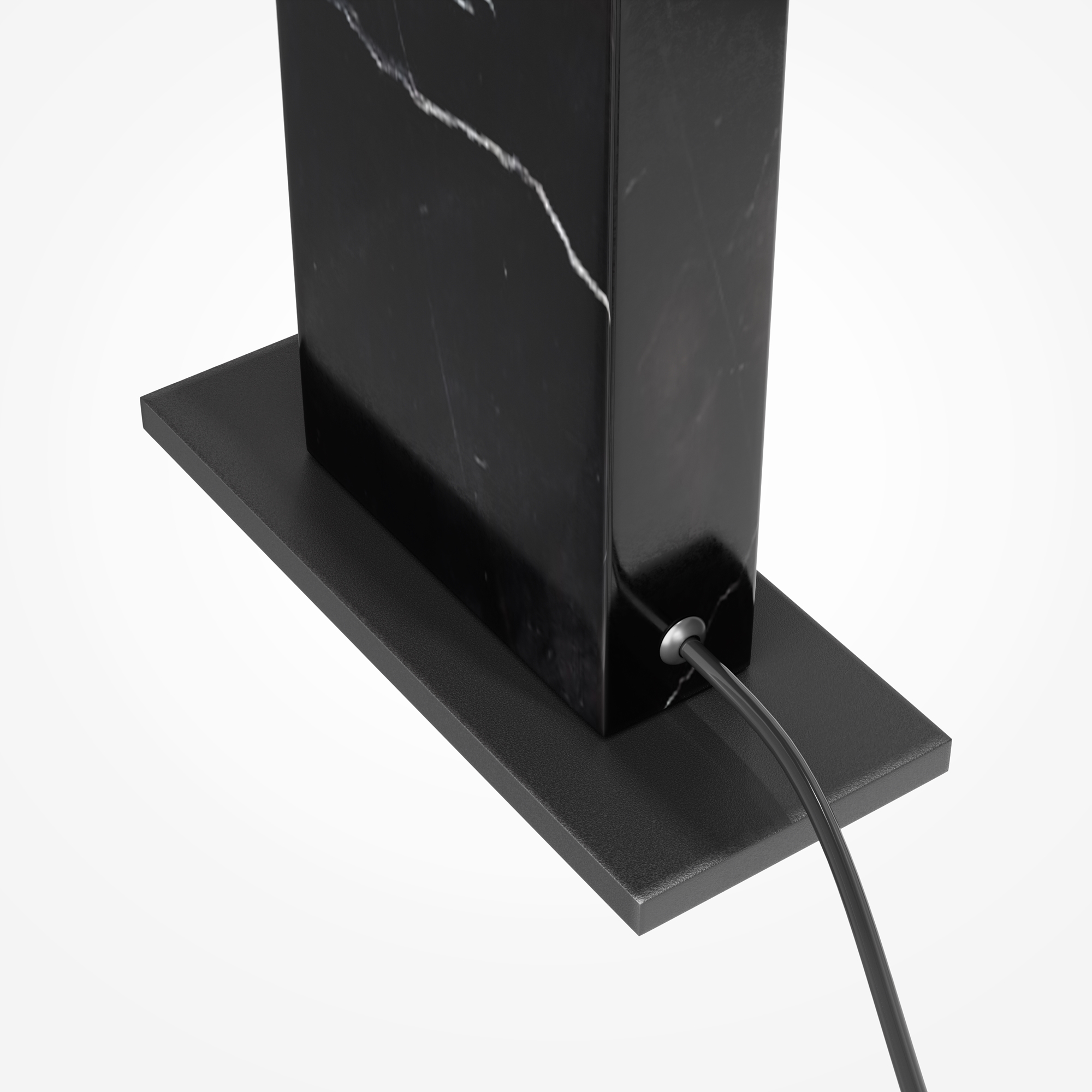 Lampă de masă Monumento, Metal și marmură Negru, 9W, MAYTONI MOD467TL-L9B3K [7]
