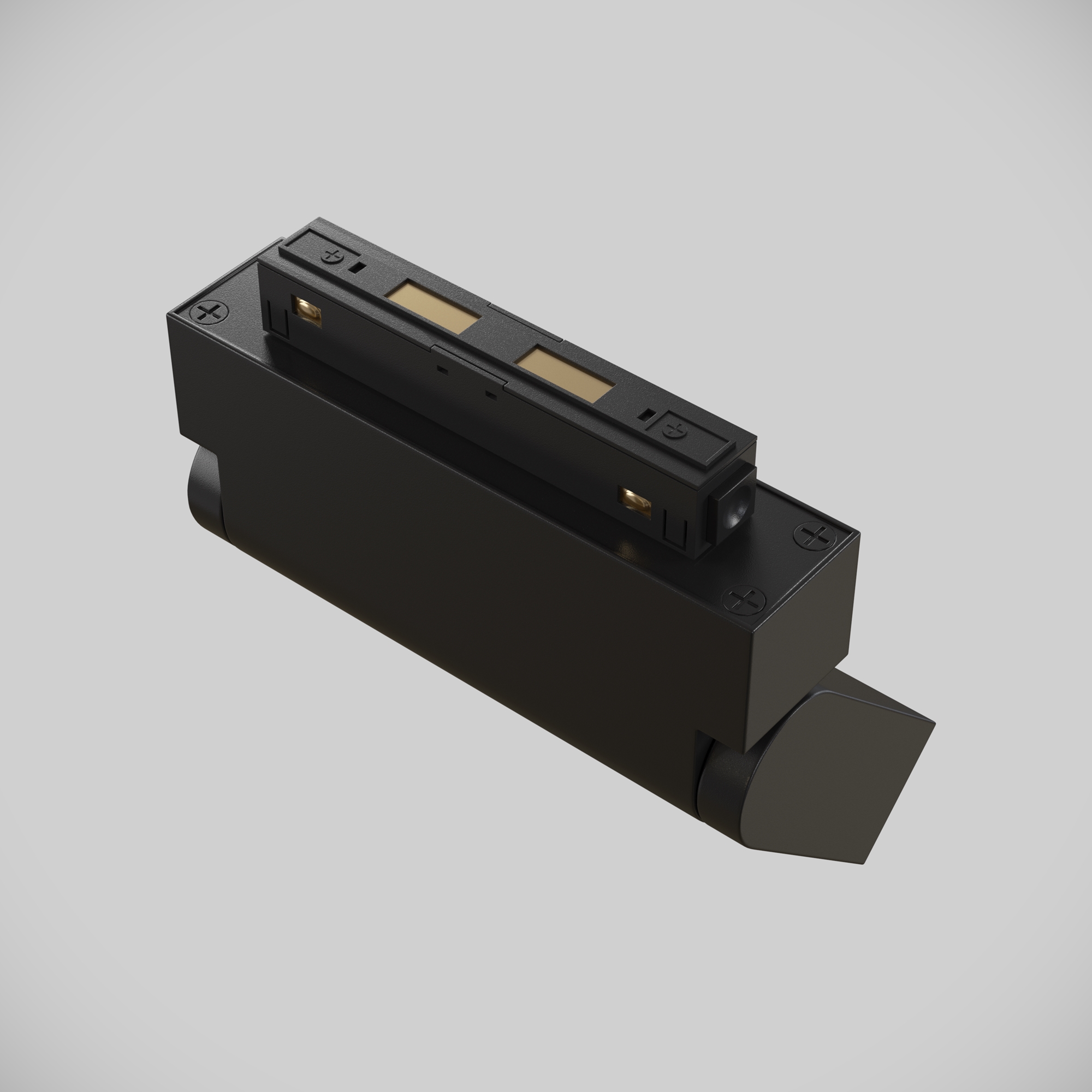 Corp de iluminat pe șină Bază Rotativă, Aluminiu Negru, 10W, MAYTONI TR013-2-10W3K-B [7]