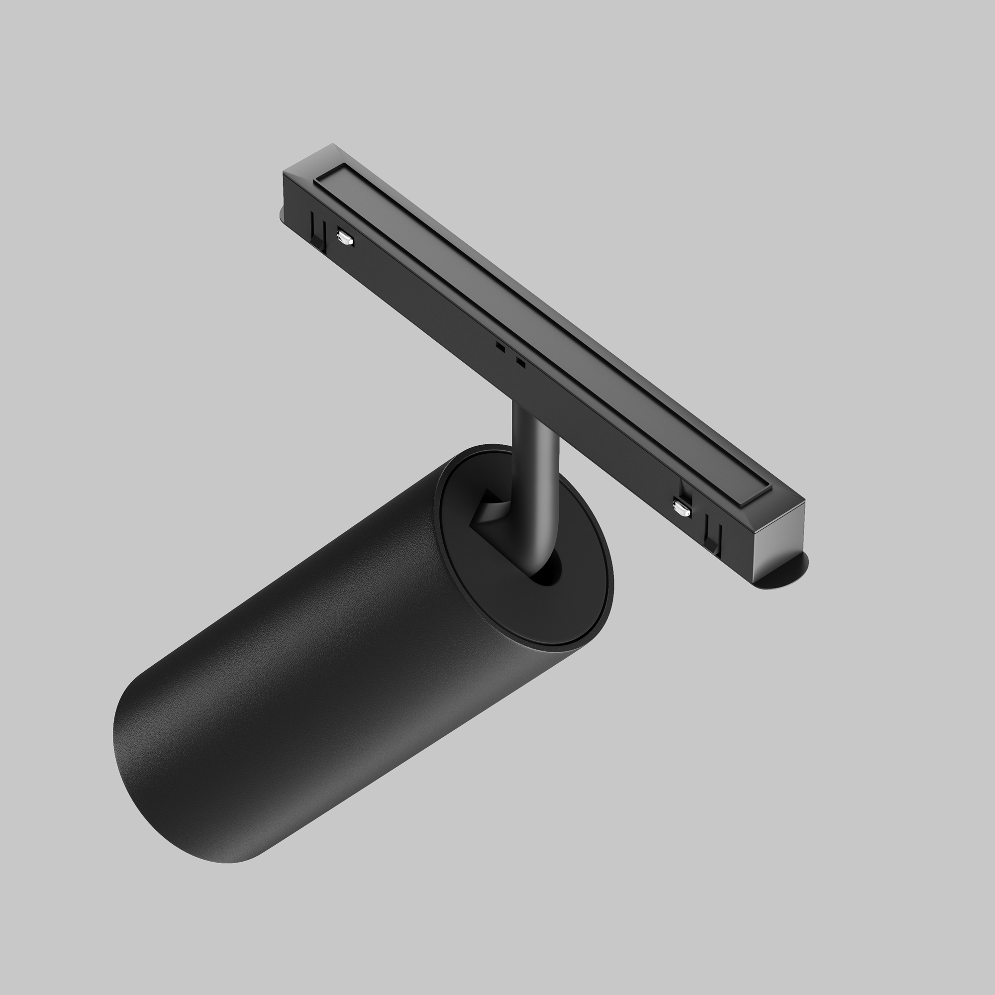 Corp de iluminat pe șină Focus LED, Aluminiu Negru, 20W, MAYTONI TR032-4-20WTW-S-DD2-B [6]