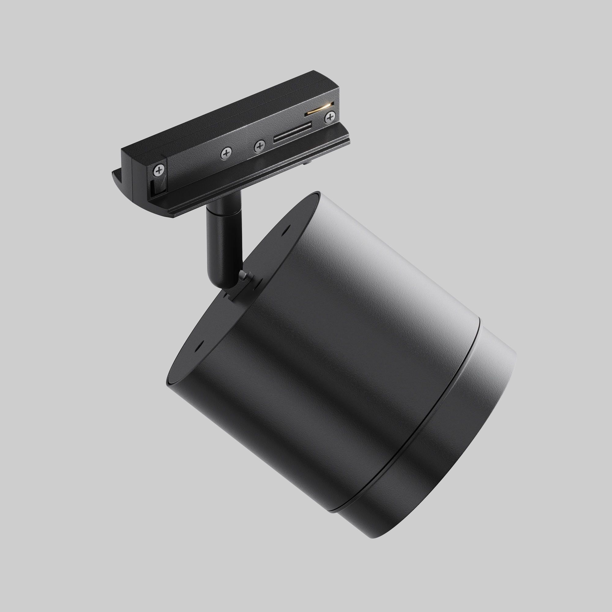 Corp de iluminat pe șină Polar, Aluminiu și plastic Negru, 12W, MAYTONI TR088-1-GX53-B [7]