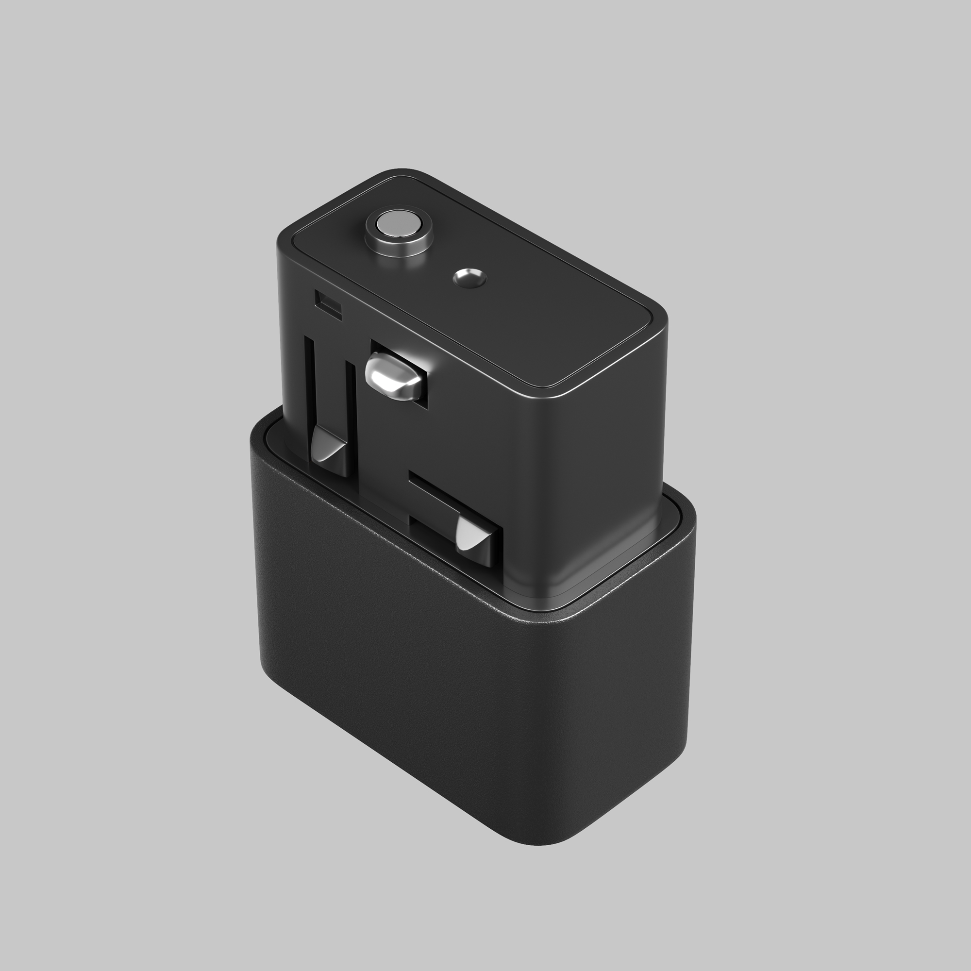 Corp de iluminat pe șină Points S, Aluminiu Negru, 2W, MAYTONI TR100-2-2W3K-S-B [8]