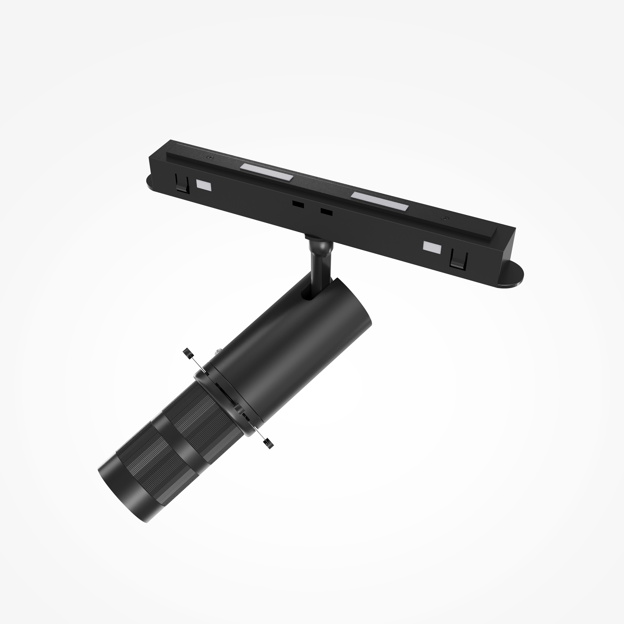 Corp de iluminat pe șină Gala, Aluminiu Negru, 10W, MAYTONI TR108-2-10W3K-B [10]