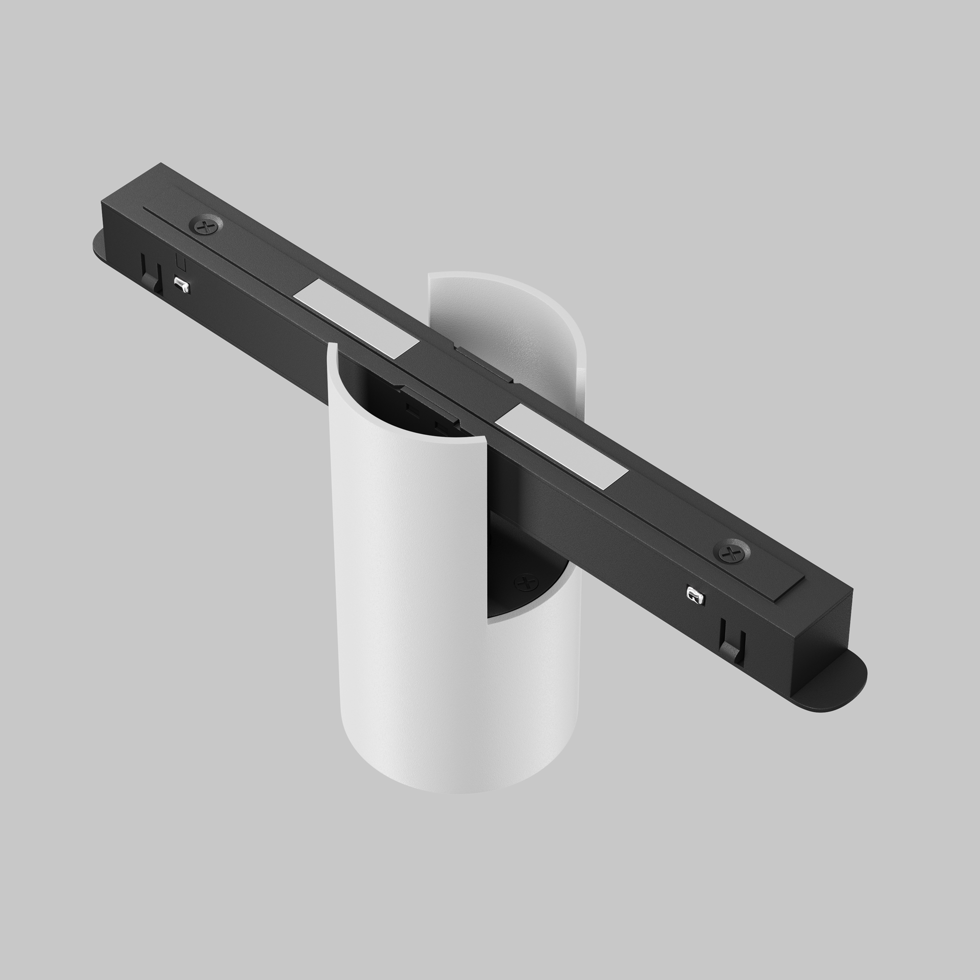 Corp de iluminat pe șină Alfa, Aluminiu Negru, 7W, MAYTONI TR122-4-7W-DS-W [8]