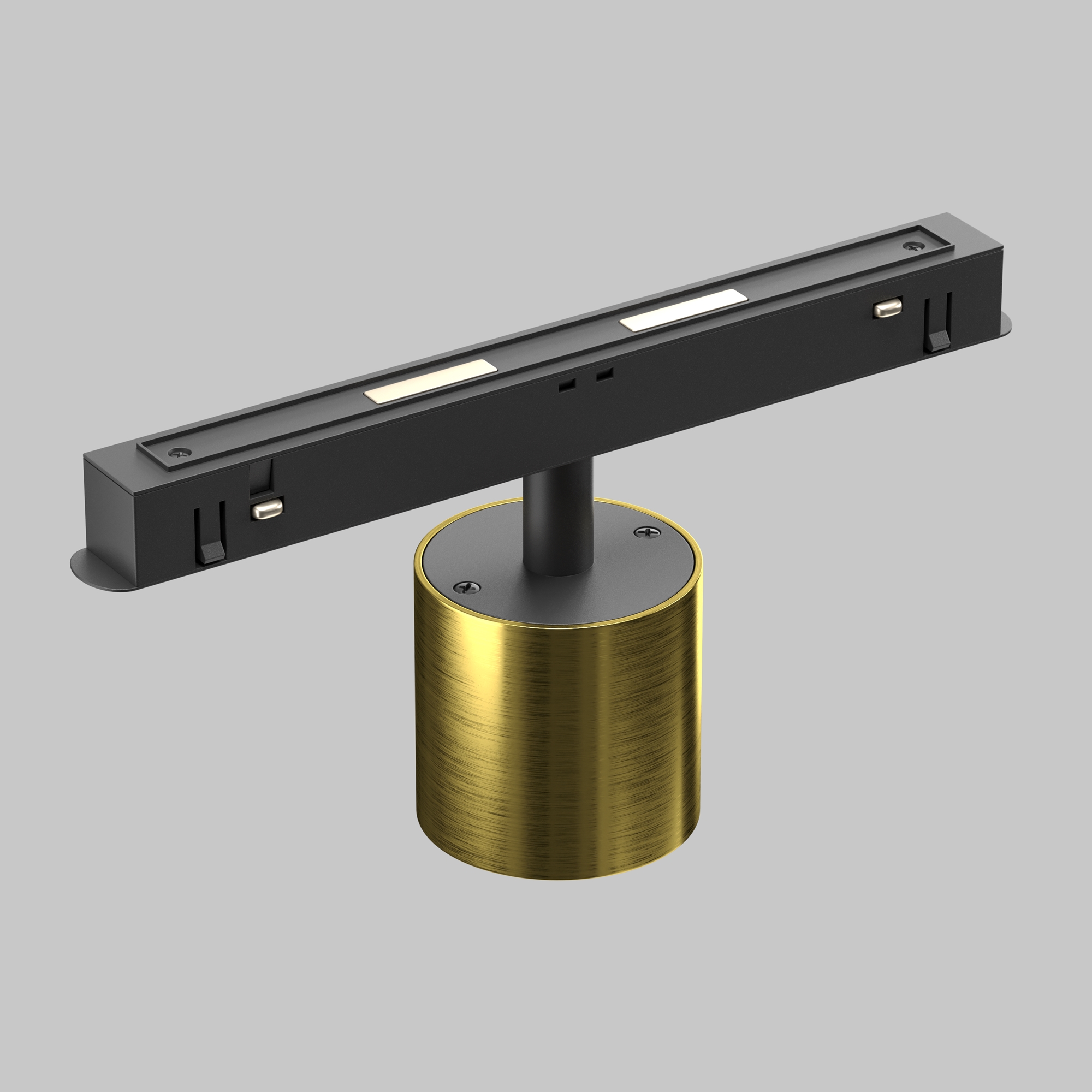 Corp de iluminat pe șină Alfa S, Aluminiu Negru, 7W, MAYTONI TR132-4-7W-DS-BS [7]