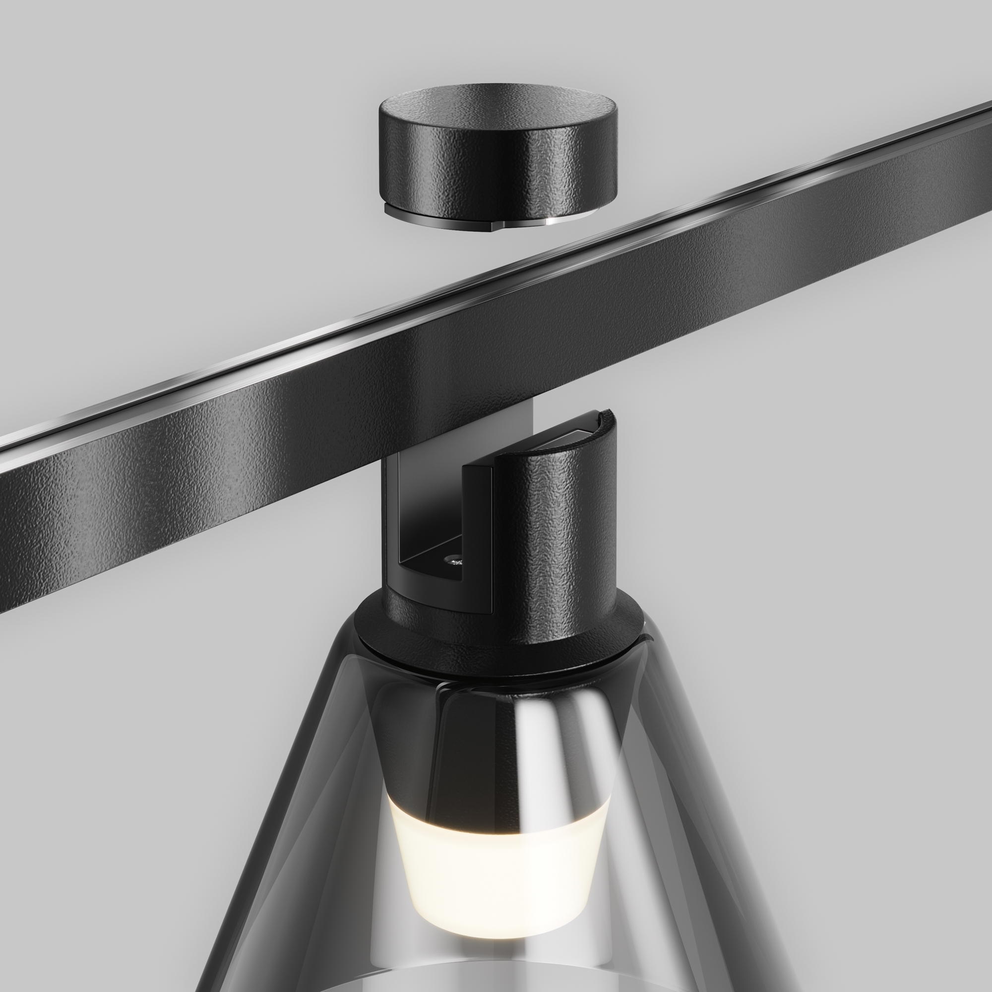 Corp de iluminat pe șină Bianca Negru Aluminiu 3W MAYTONI TR147-1-3W3K-B-DE [9]