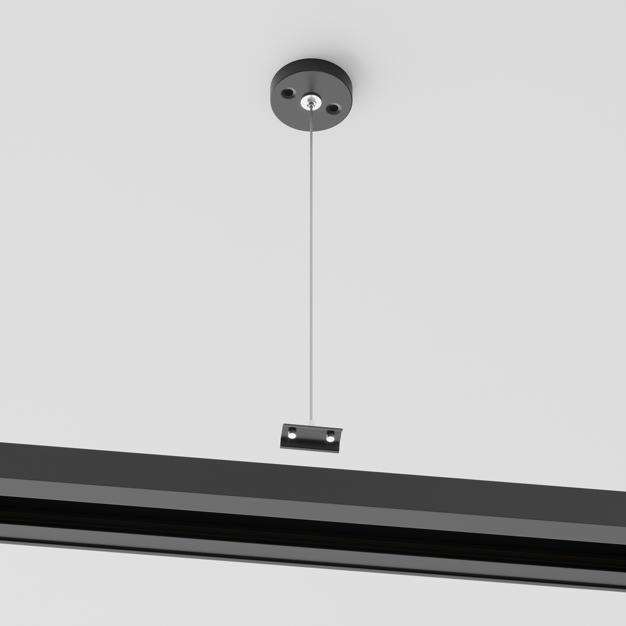 Componente pentru sistem de șină cu montaj pe suprafață Accesorii pentru șine Unity, Metal Negru, -W, MAYTONI TRA001CW-11B [5]