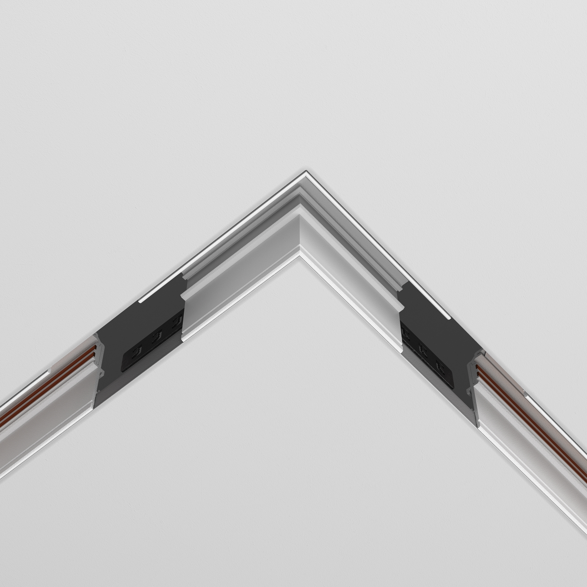 Componente sistem de șine încastrate Accesorii pentru șine Exility, Aluminiu Alb, Maytoni TRA034CL-42.12W [5]