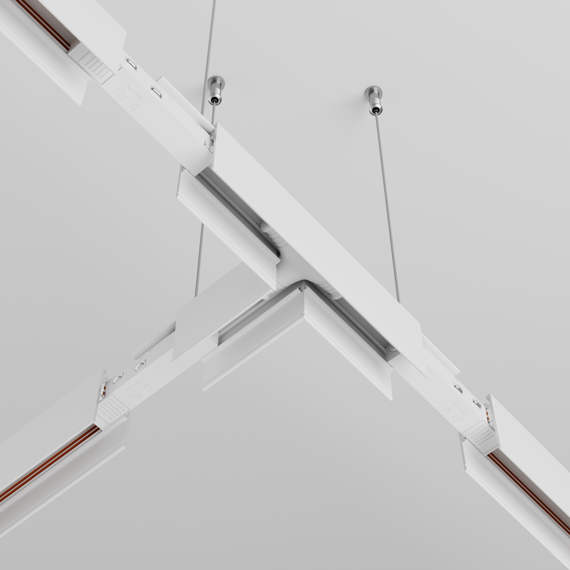 Accesoriu Accesorii pentru șine Exility, Aluminiu Alb, -W, MAYTONI TRA034CWT-42W-DE [5]